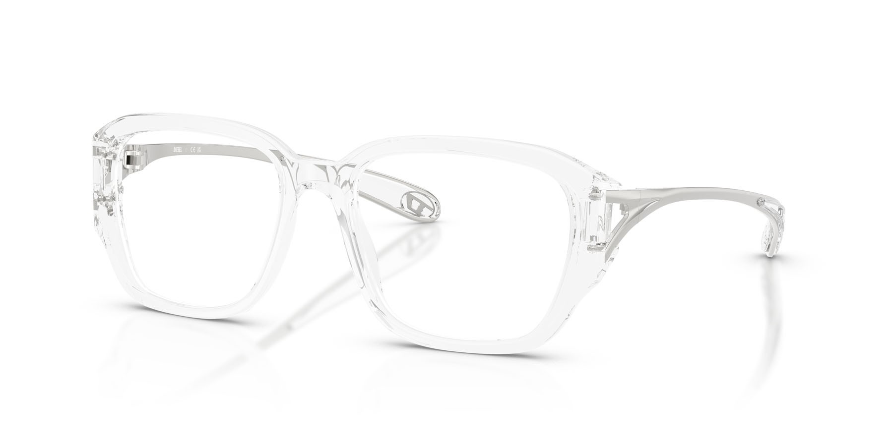 Eyeglasses Diesel DL 4009 (2005) color cristallo shape square lenses lente demo
