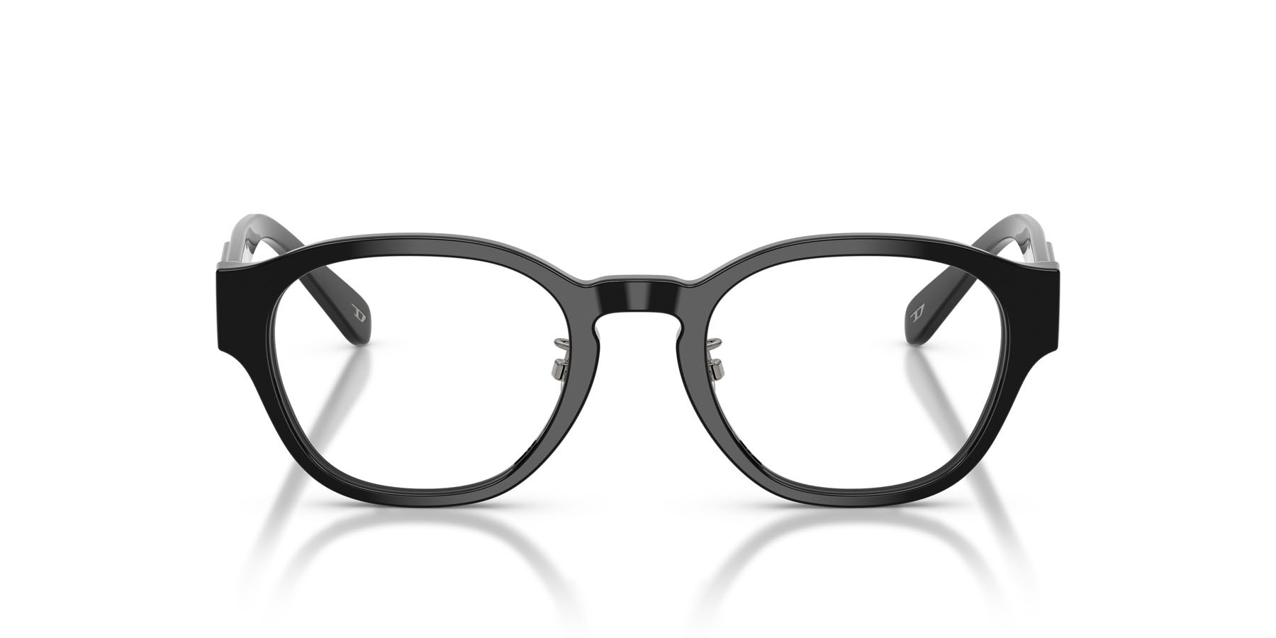Eyeglasses Diesel DL 4011D (2001) color nero lucido shape rectangle lenses lente demo