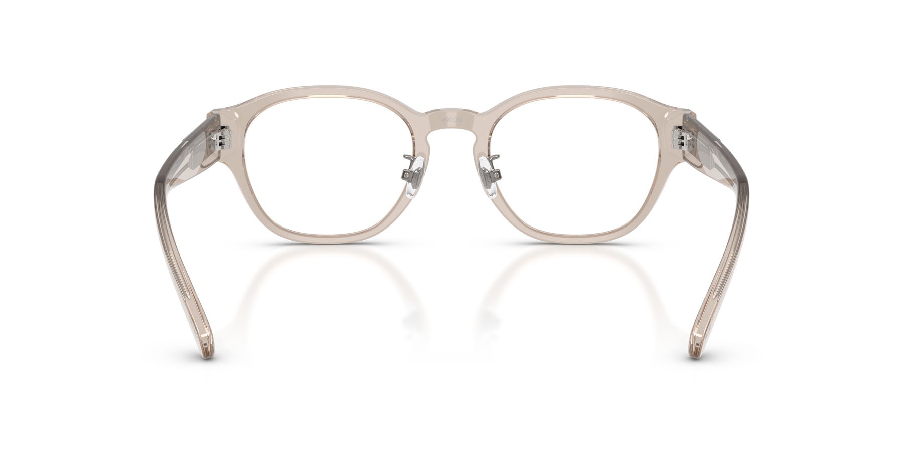 Eyeglasses Diesel DL 4011D (2007) color tortora trasparente shape rectangle lenses lente demo