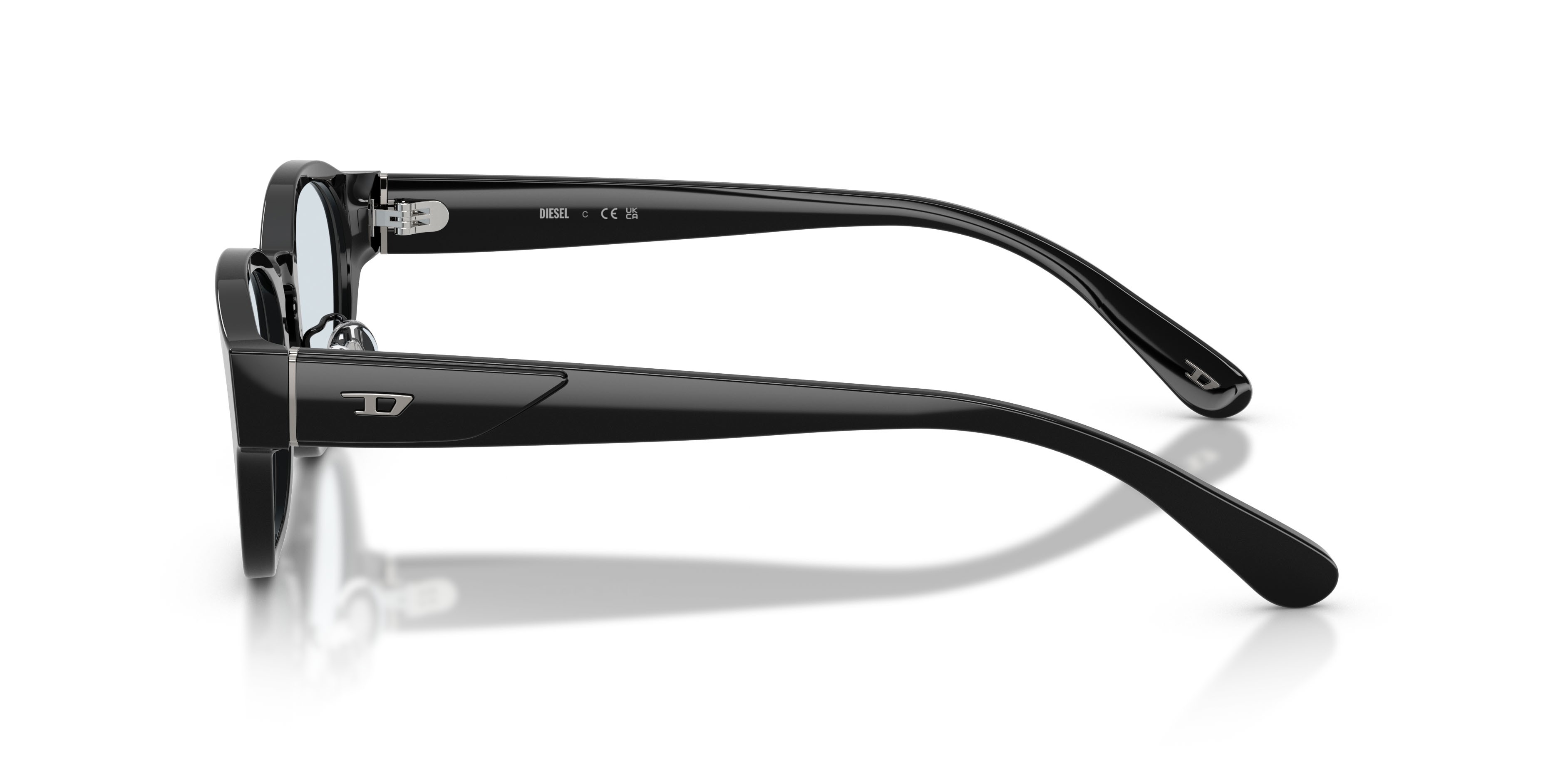 Eyeglasses Diesel DL 4011D (2062) color nero shape rectangle lenses lente demo