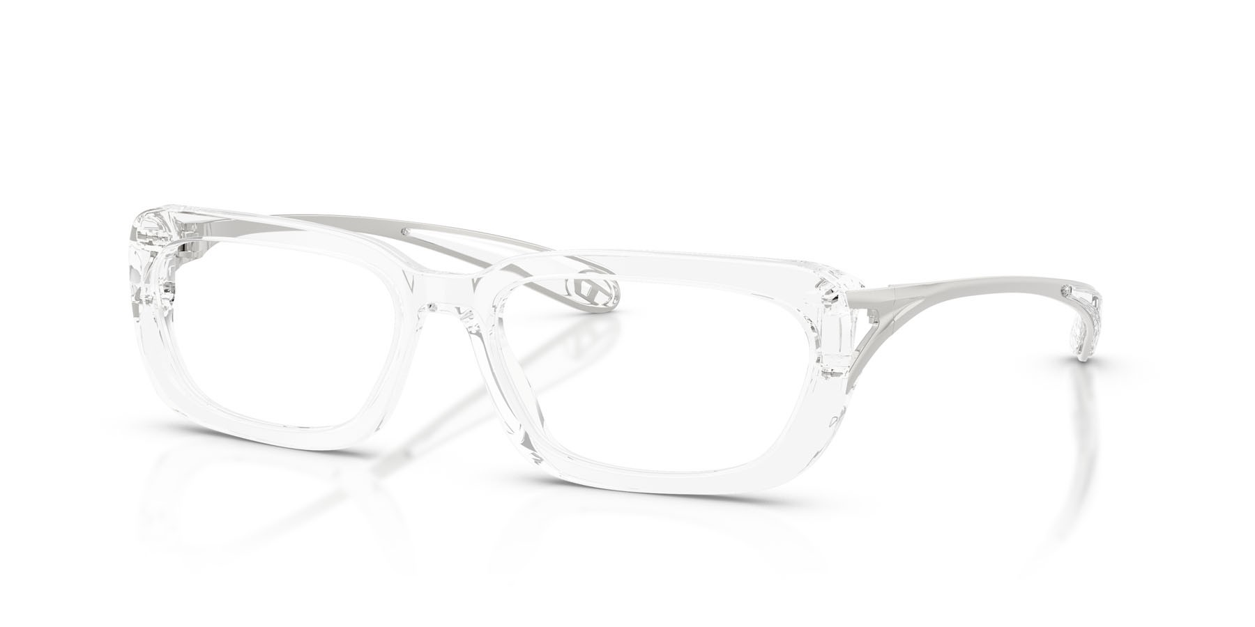 Eyeglasses Diesel DL 4012 (2005) color crystal trasparente shape rectangle lenses lente demo