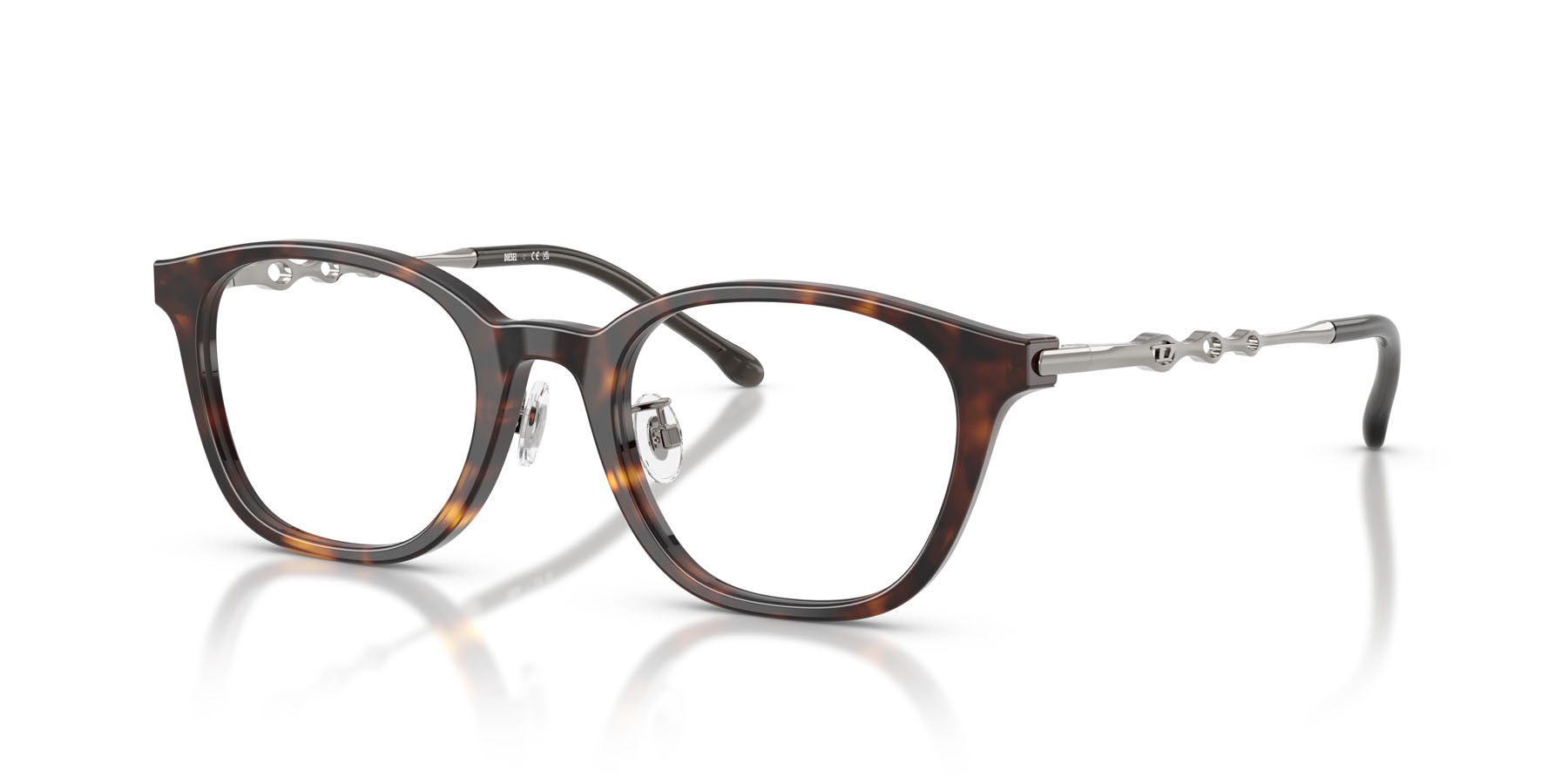 Eyeglasses Diesel DL 4013D (2003) color havana shape pantos lenses lente demo