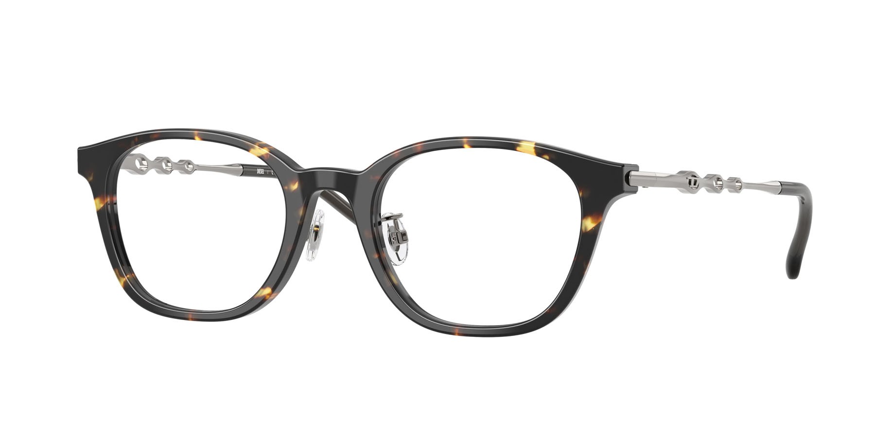 Eyeglasses Diesel DL 4013D (2017) color havana giallo shape pantos lenses lente demo