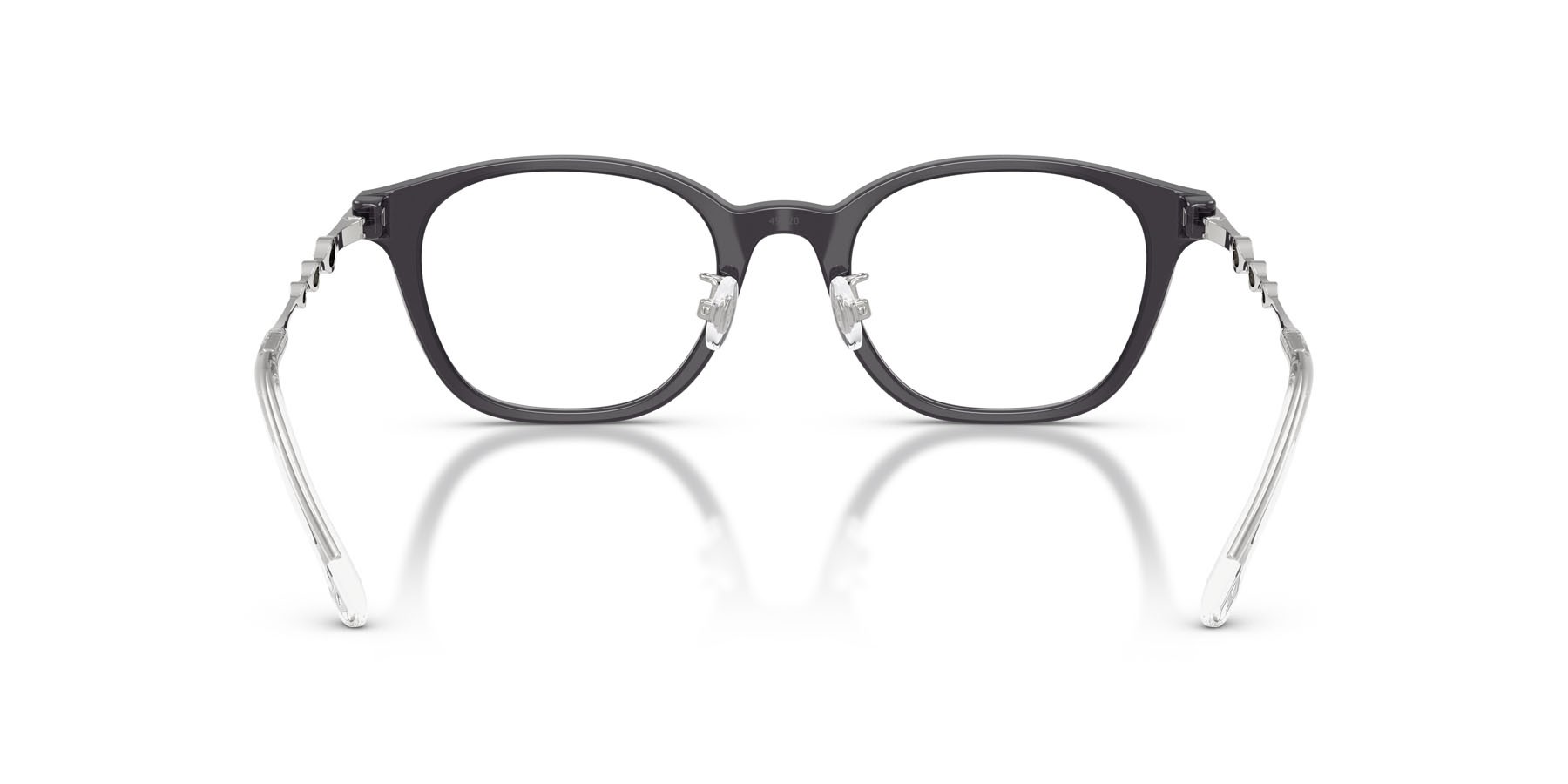 Eyeglasses Diesel DL 4013D (2027) color violetto scuro trasparente shape pantos lenses lente demo