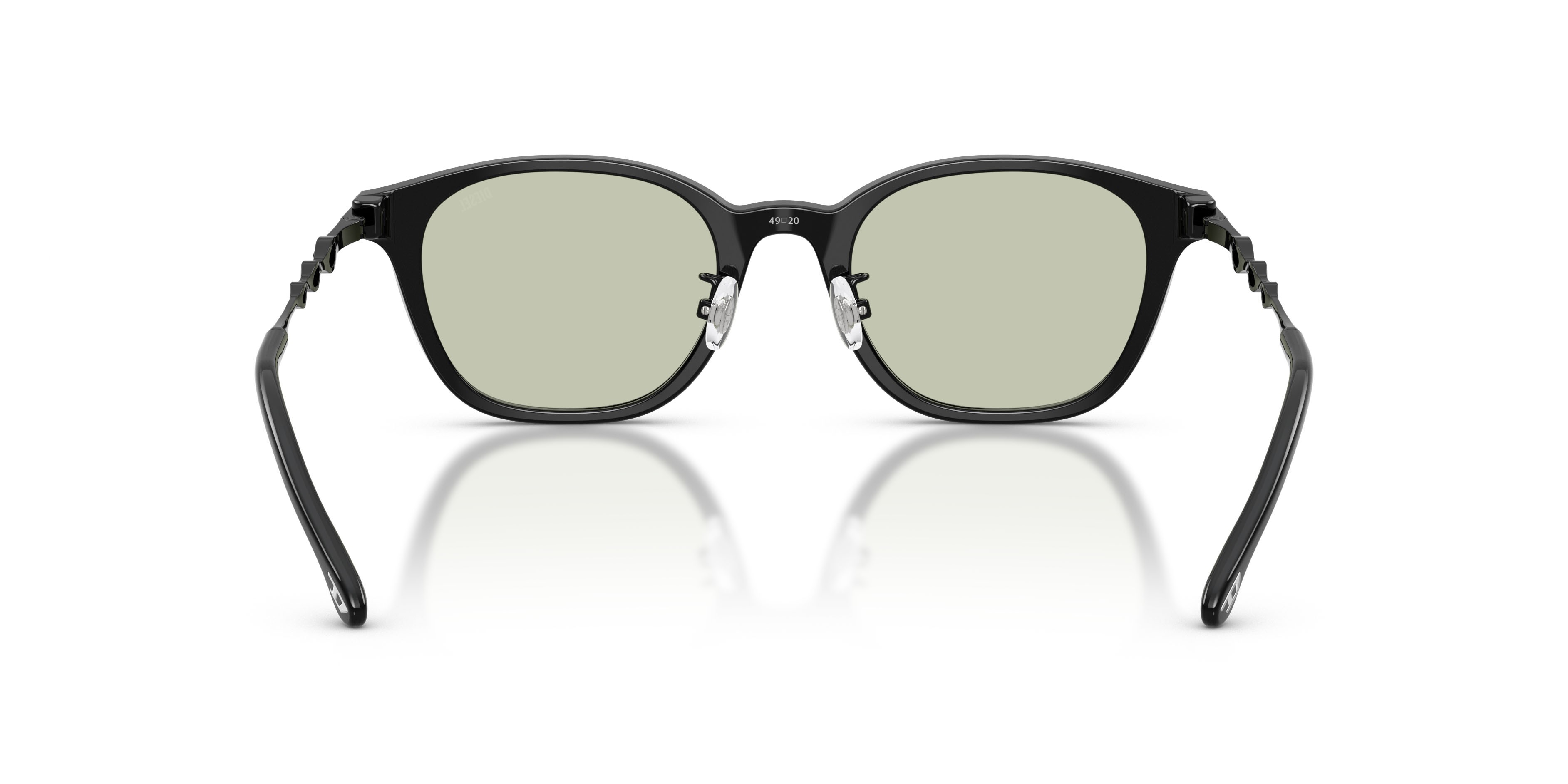 Eyeglasses Diesel DL 4013D (2063) color nero shape pantos lenses verde chiaro
