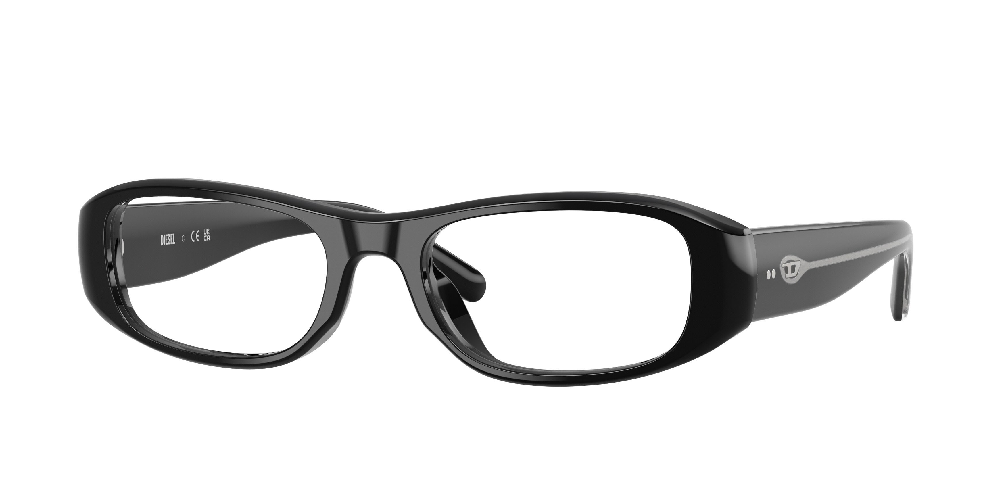Occhiali da vista Diesel DL 4014U (2058) colore nero forma quadrato lenti lente demo