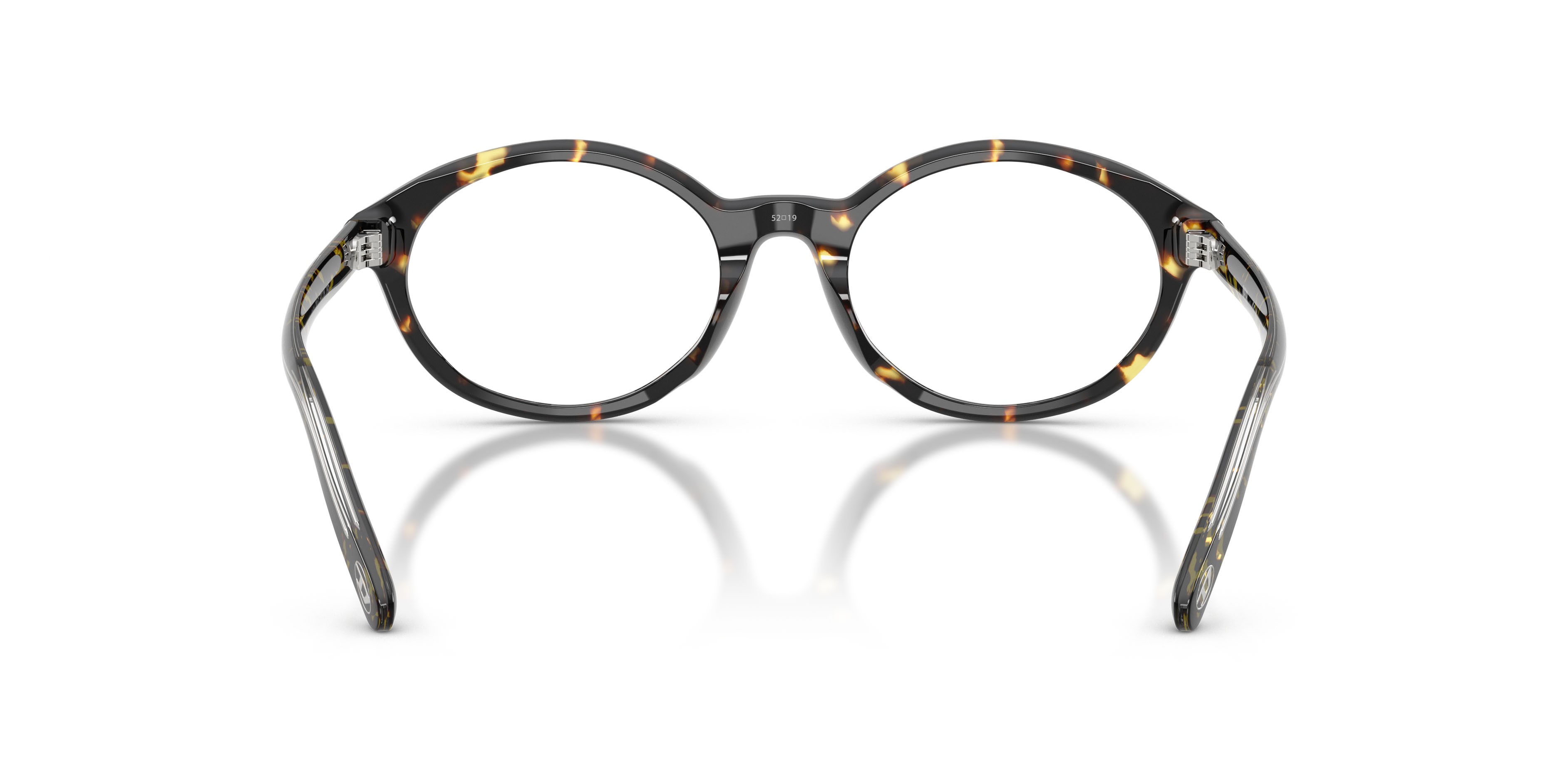 Eyeglasses Diesel DL 4015U (2017) color havana giallo shape oval lenses lente demo