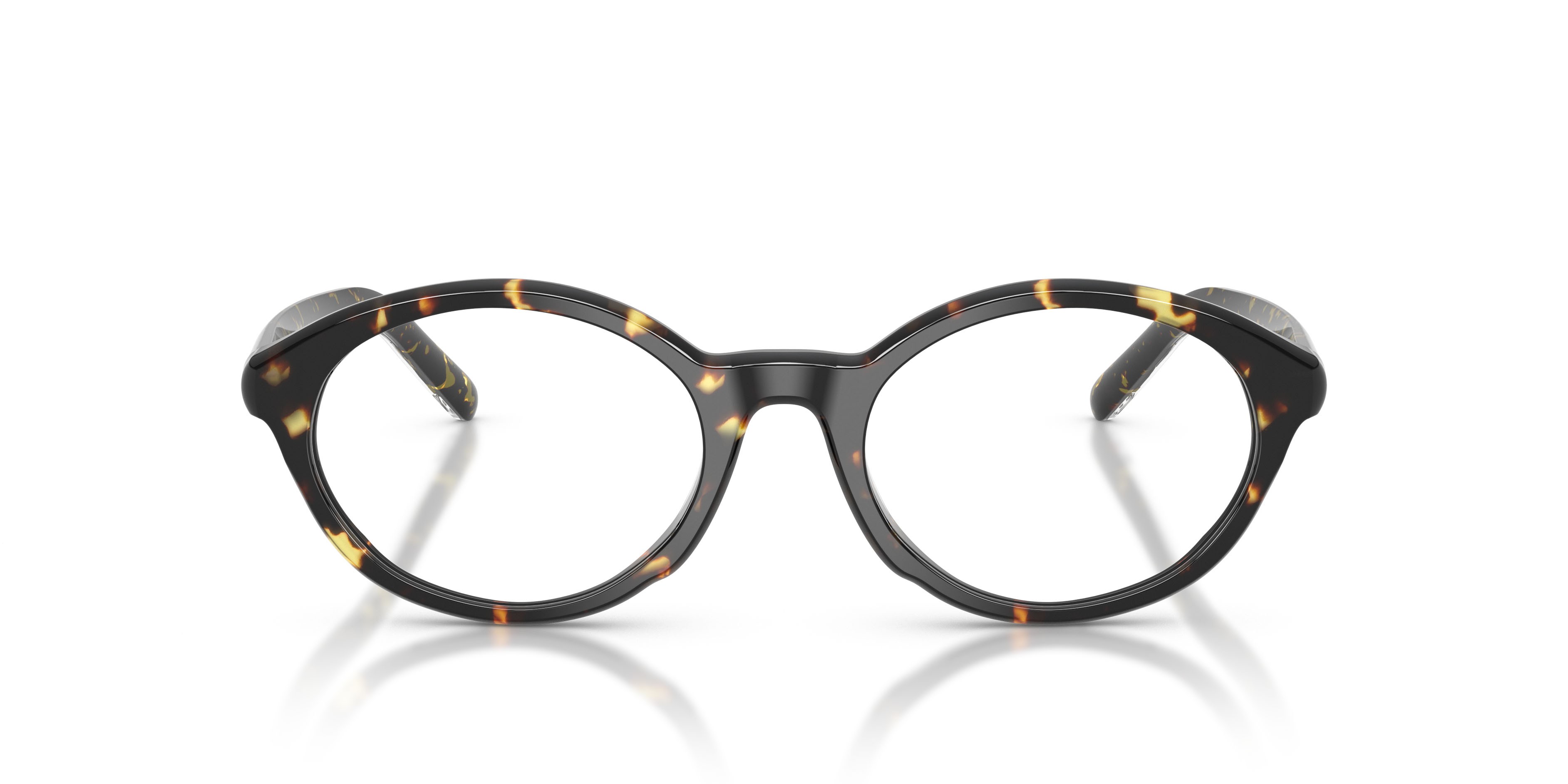 Eyeglasses Diesel DL 4015U (2017) color havana giallo shape oval lenses lente demo