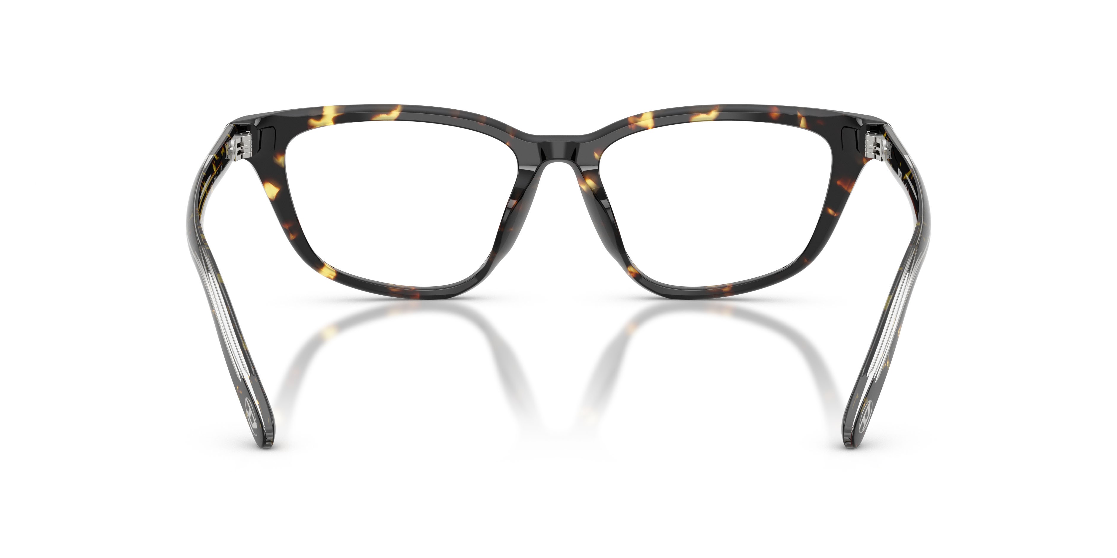 Eyeglasses Diesel DL 4016U (2017) color havana giallo shape cat eye lenses lente demo
