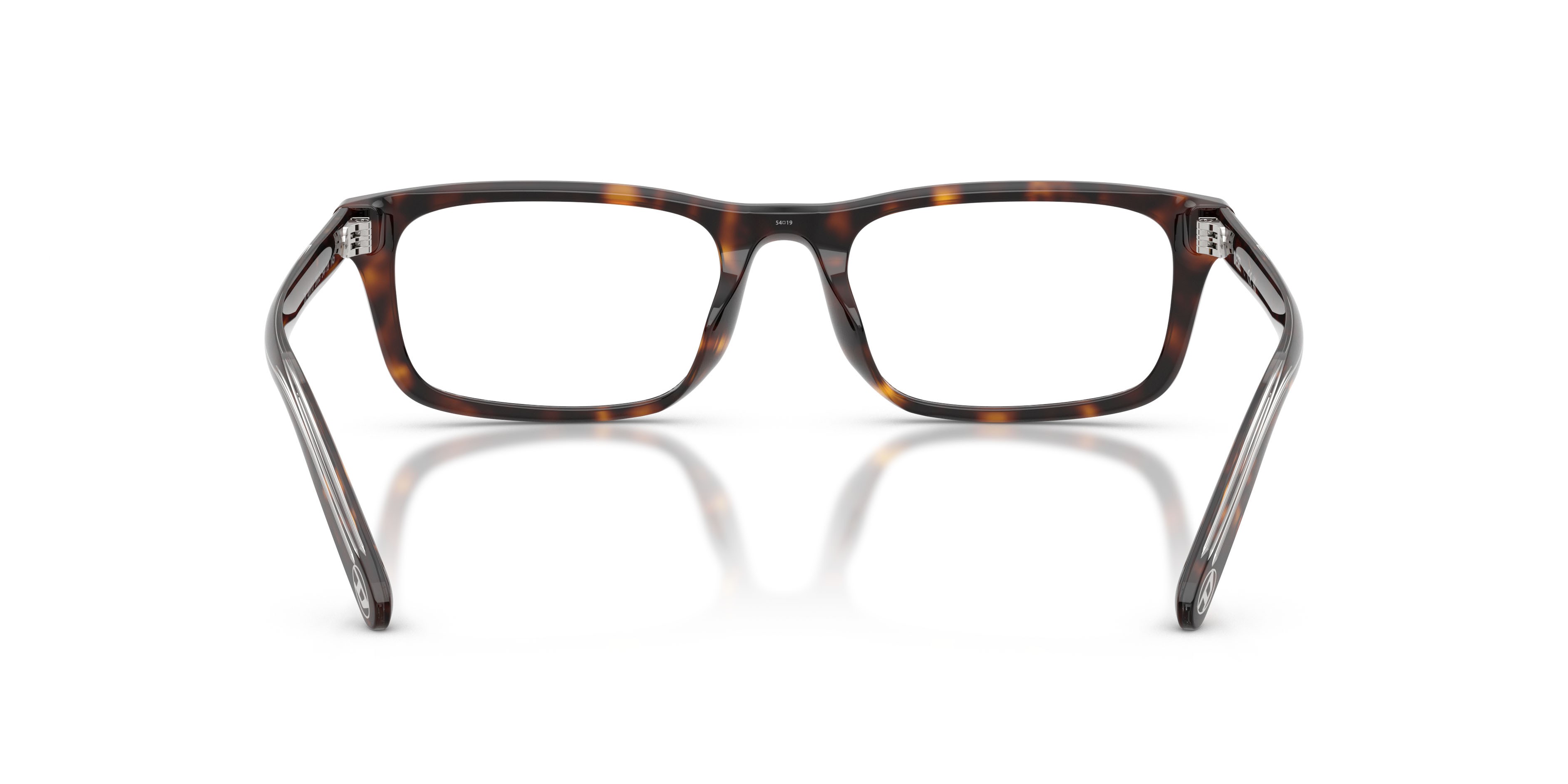 Eyeglasses Diesel DL 4017U (2003) color havana shape rectangle lenses lente demo