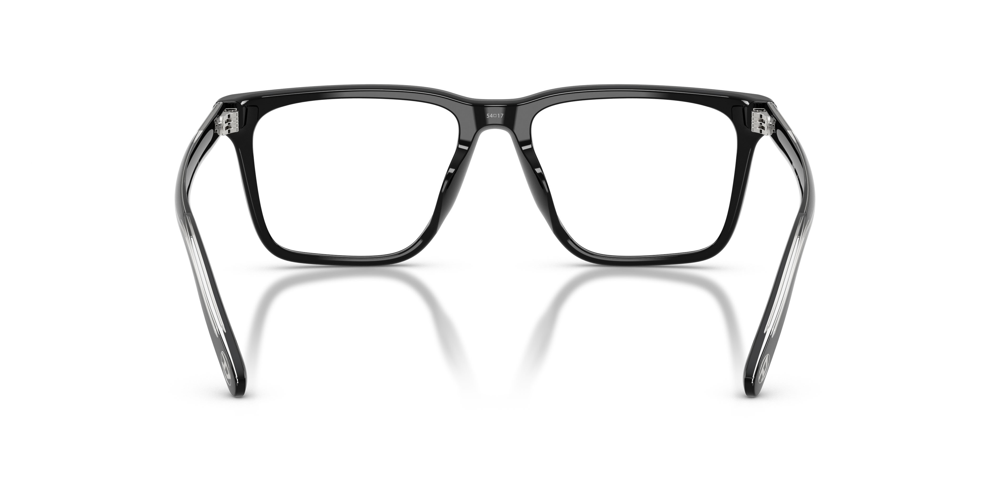 Eyeglasses Diesel DL 4018U (2001) color nero a tinta unita shape rectangle lenses lente demo
