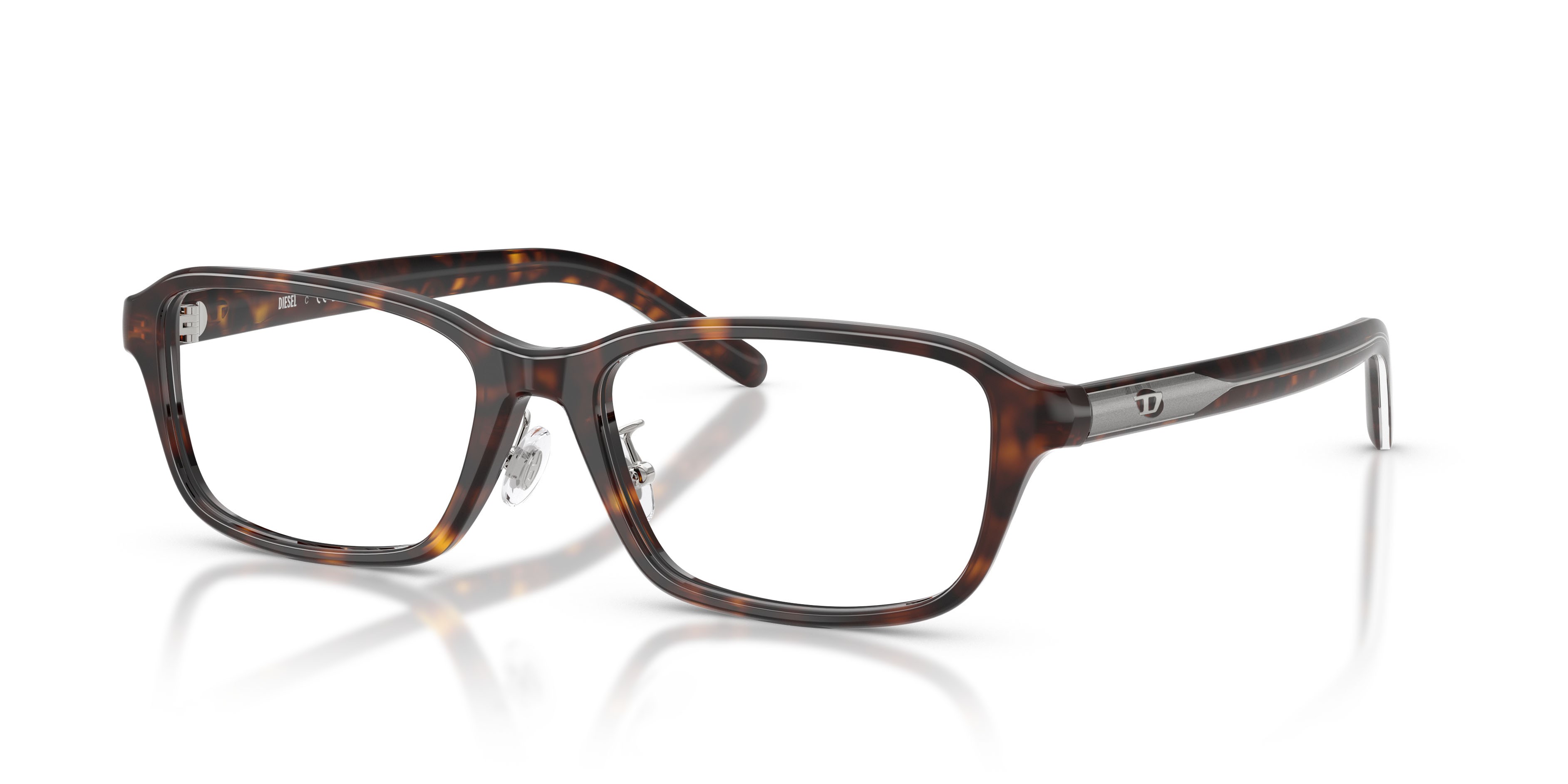 Eyeglasses Diesel DL 4020D (2003) color havana shape oval lenses lente demo