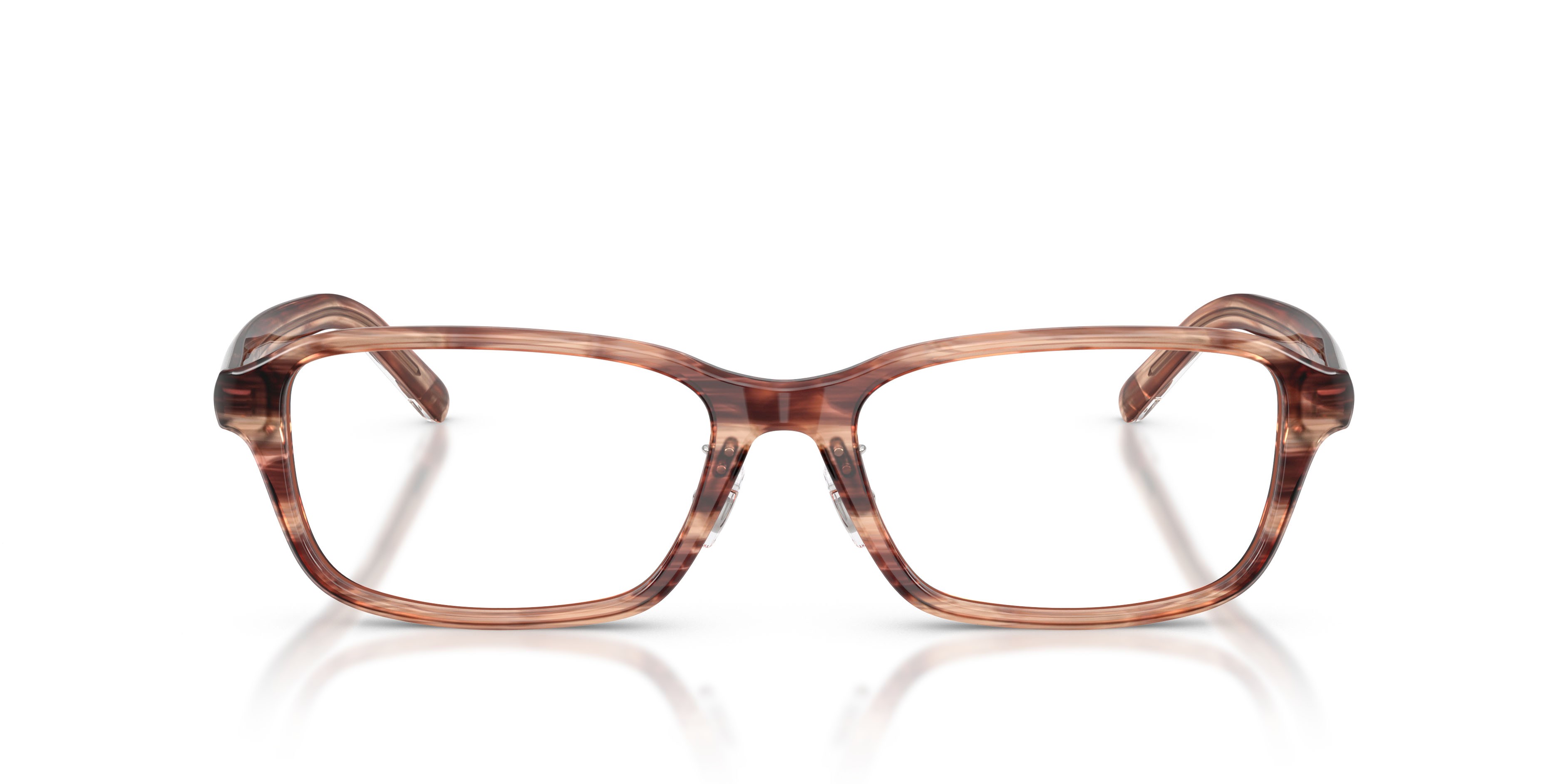 Eyeglasses Diesel DL 4020D (2036) color marrone striato shape oval lenses lente demo