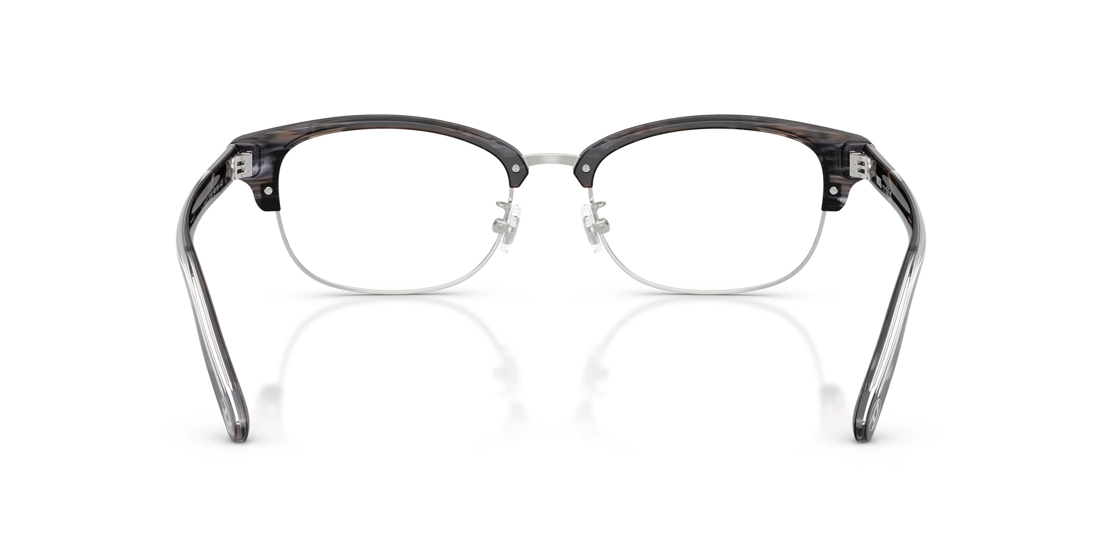 Eyeglasses Diesel DL 4021D (2039) color striated grey shape oval lenses lente demo