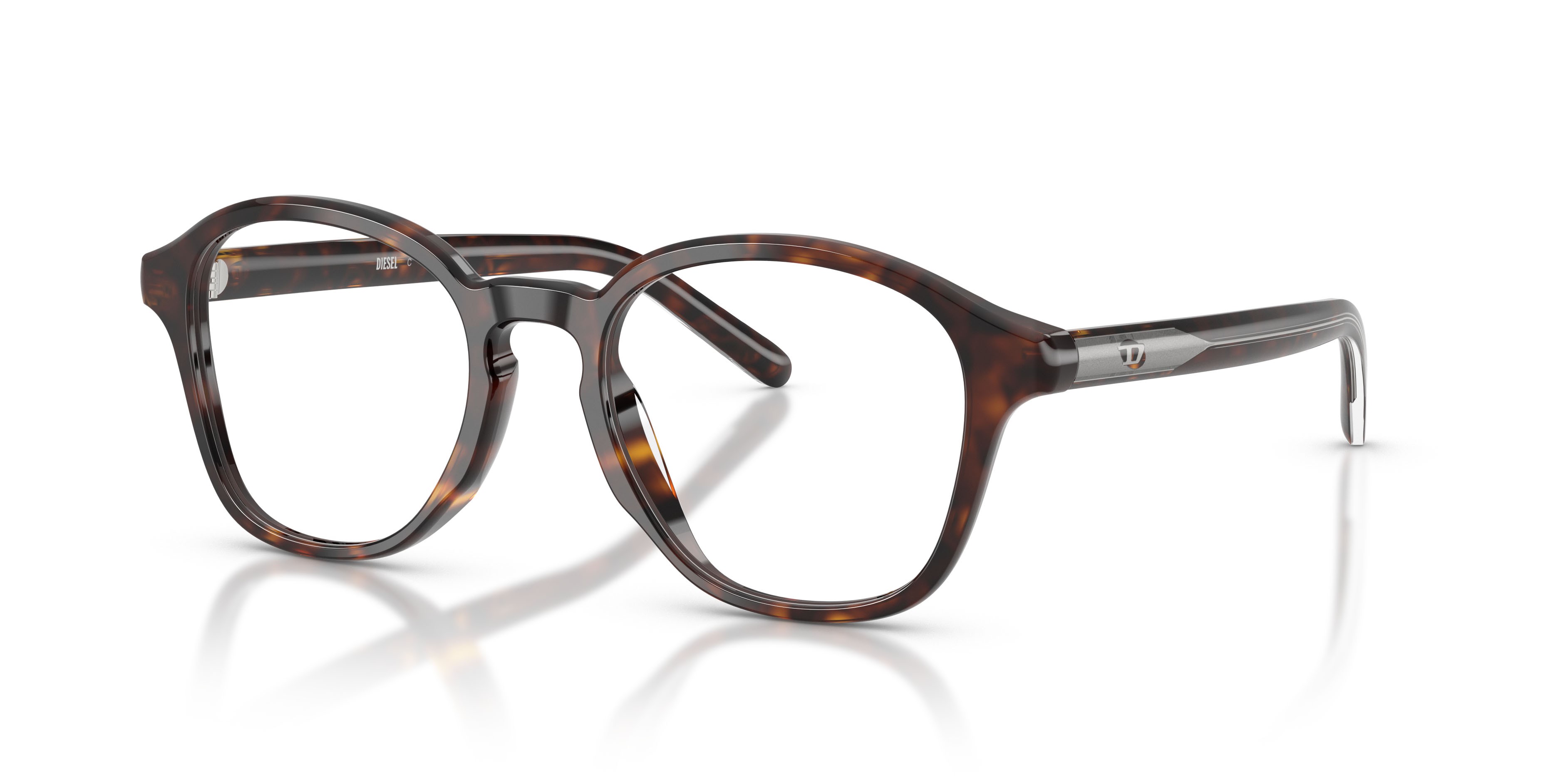 Eyeglasses Diesel DL 4025F (2003) color havana shape pantos lenses lente demo