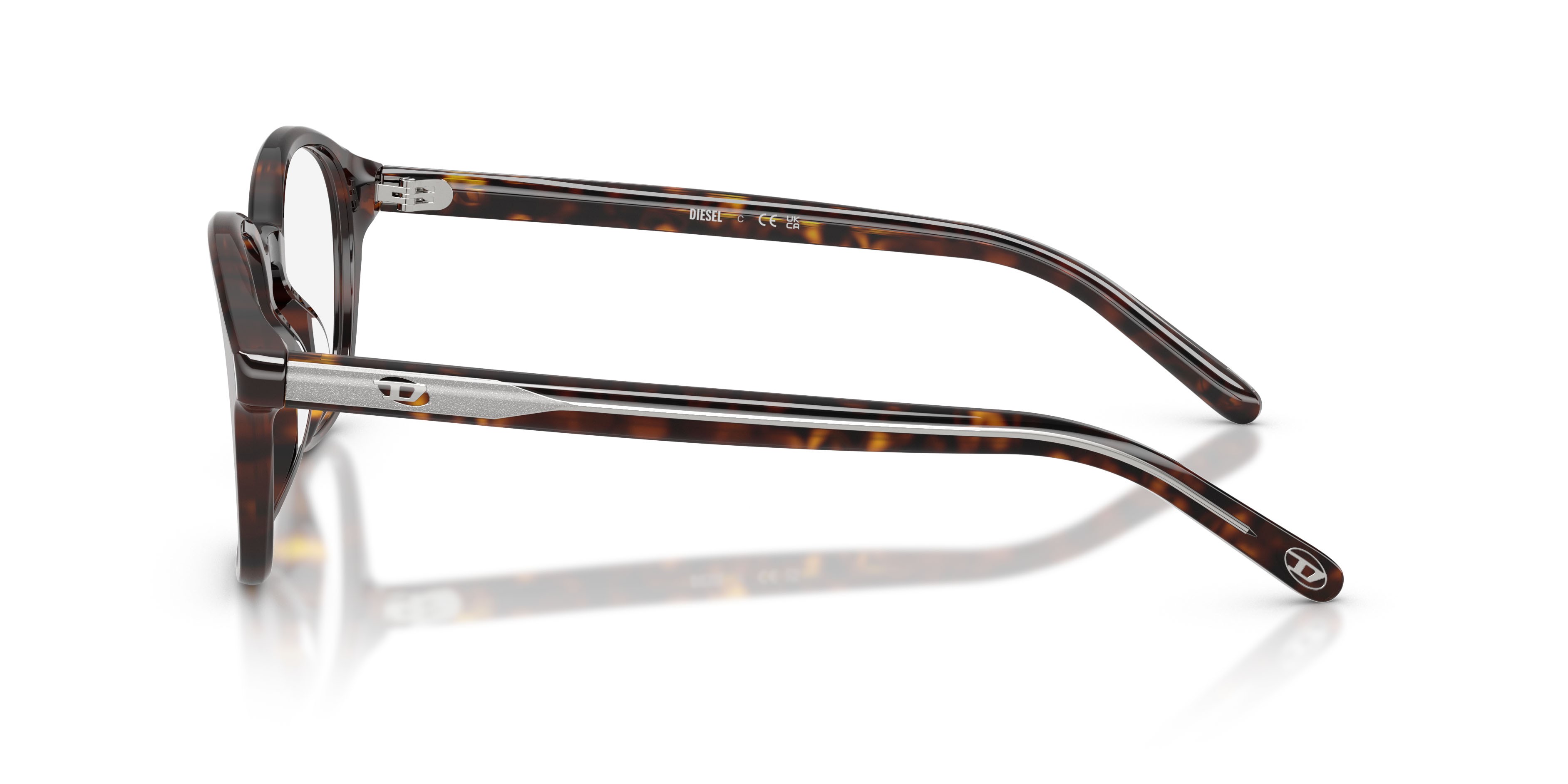 Eyeglasses Diesel DL 4025U (2003) color havana shape pantos lenses lente demo
