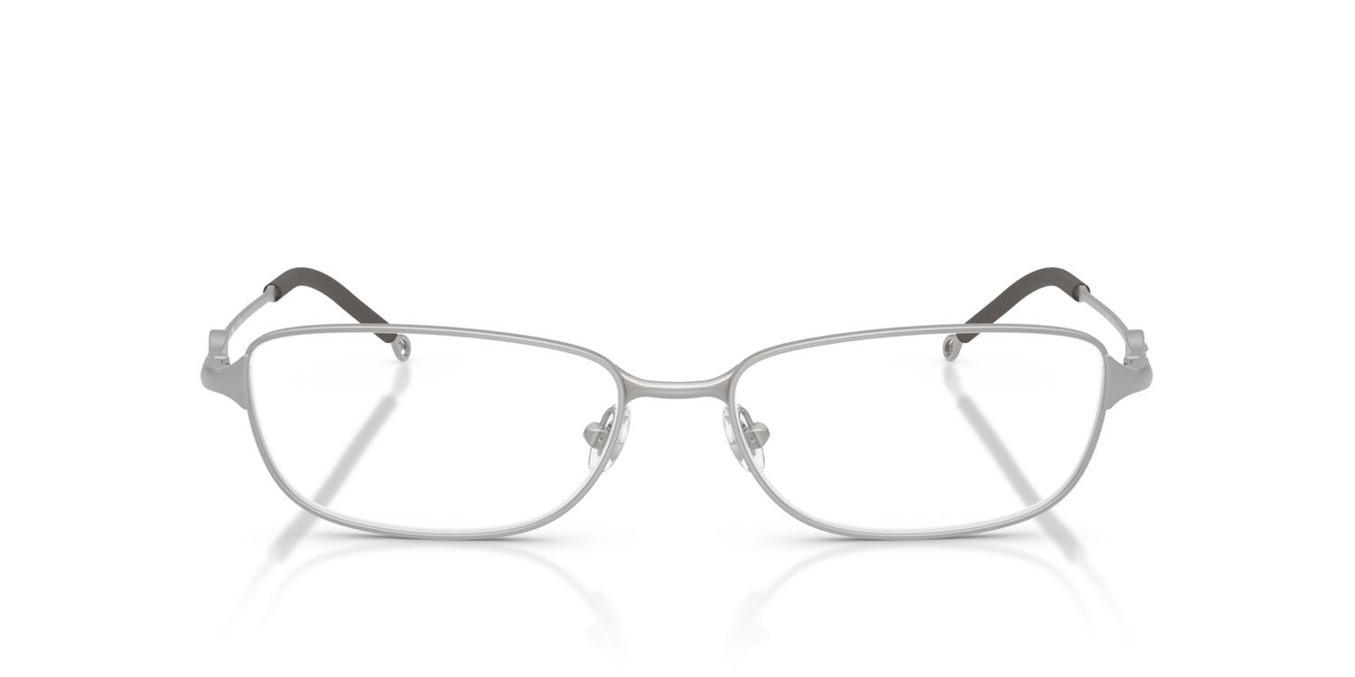 Eyeglasses Diesel DL 5002 (1007) color argento opaco shape rectangle lenses lente demo