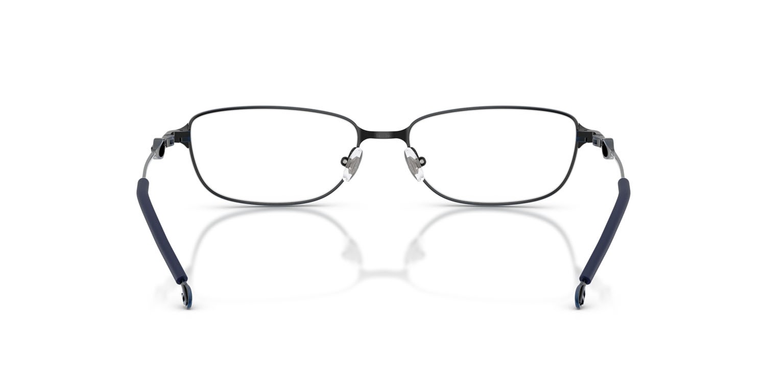 Eyeglasses Diesel DL 5002 (1024) color brushed antique blue shape rectangle lenses lente demo