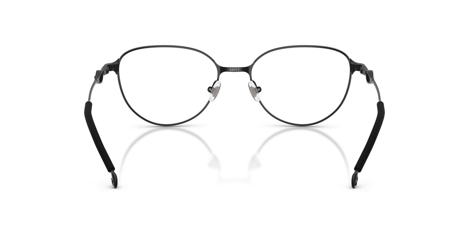 Eyeglasses Diesel DL 5003 (1002) color nero lucido shape oval lenses lente demo
