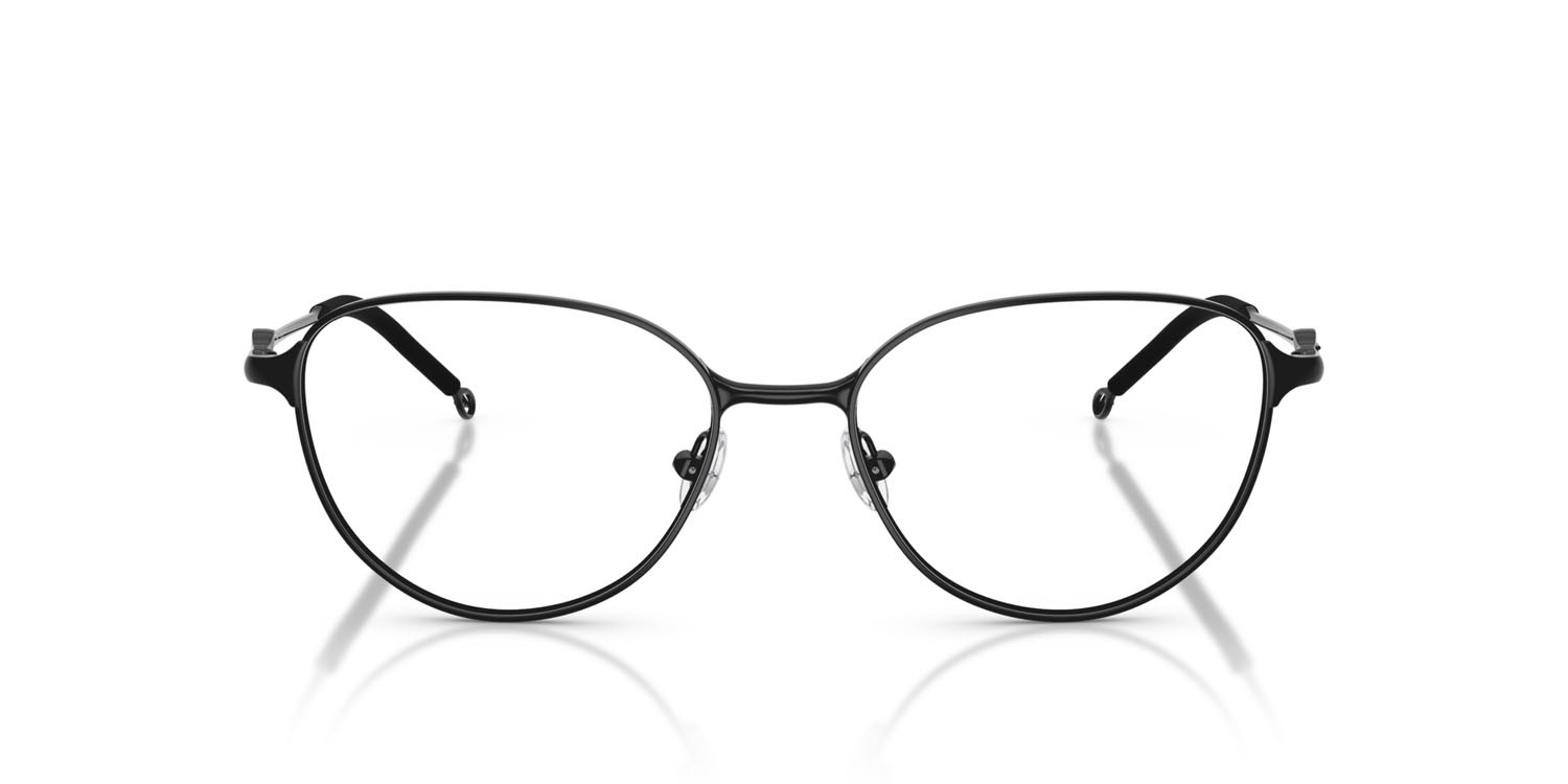 Eyeglasses Diesel DL 5003 (1002) color nero lucido shape oval lenses lente demo