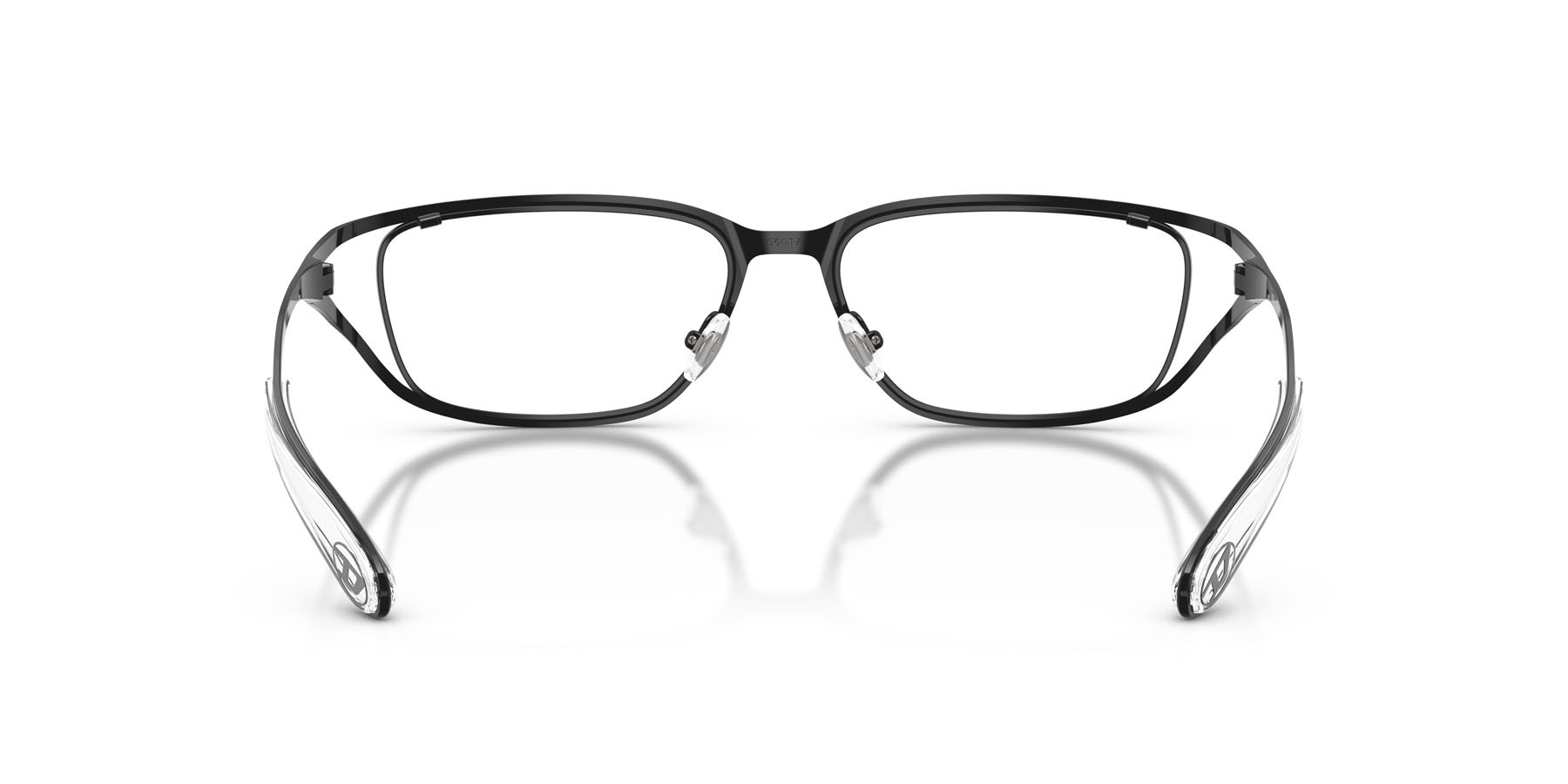 Eyeglasses Diesel DL 5006 (1002) color nero shape rectangle lenses lente demo