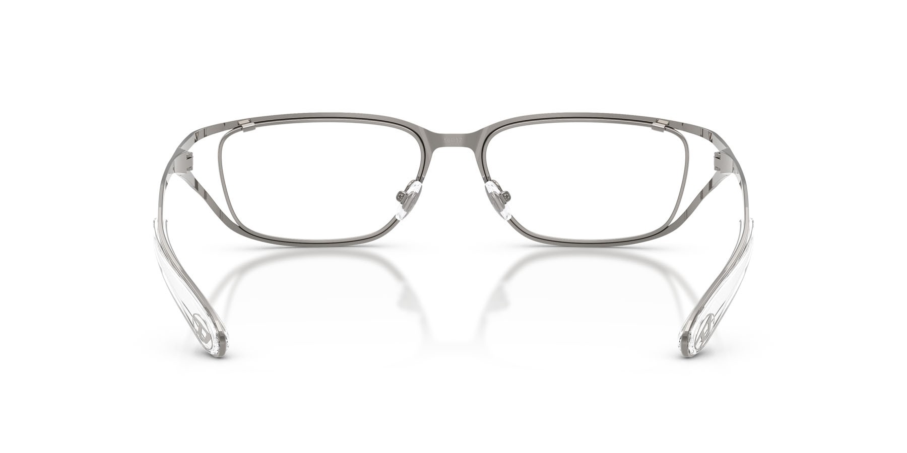 Eyeglasses Diesel DL 5006 (1003) color gunmetal shape rectangle lenses lente demo