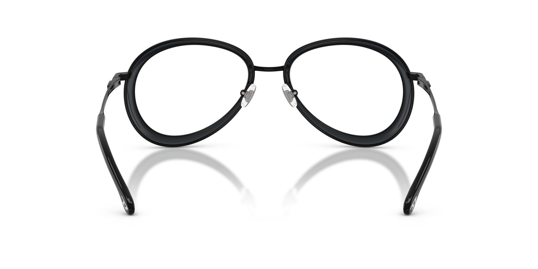 Eyeglasses Diesel DL 5007 (1002) color nero lucido shape oval lenses lente demo