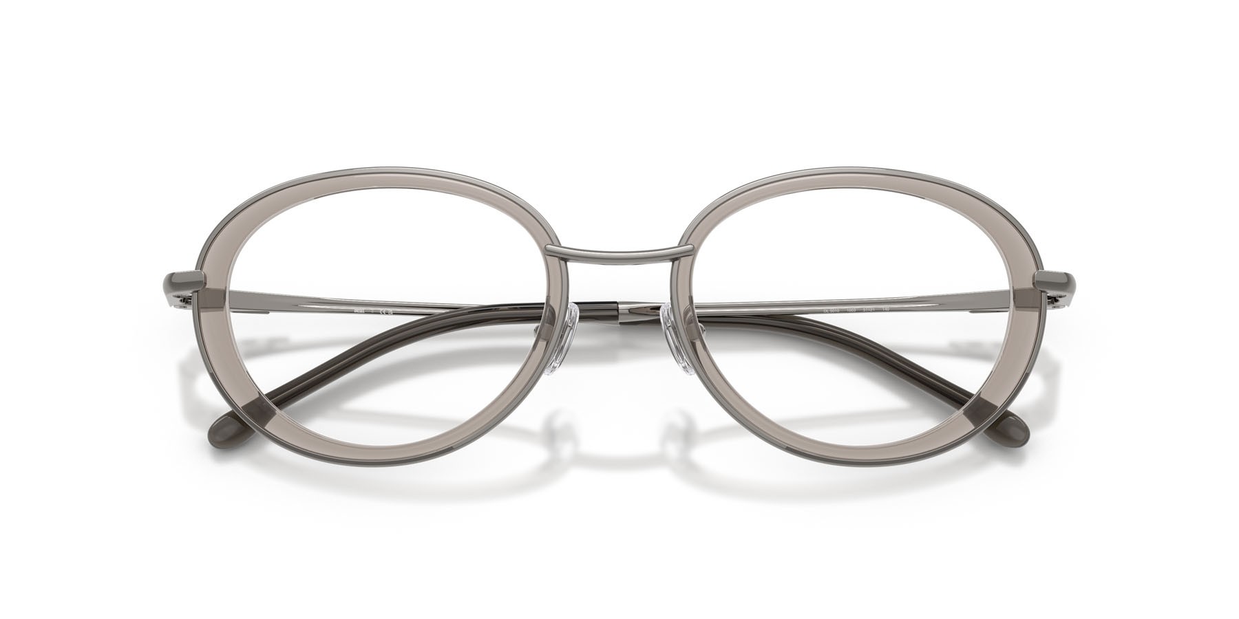 Eyeglasses Diesel DL 5010 (1003) color gunmetal shape oval lenses lente demo