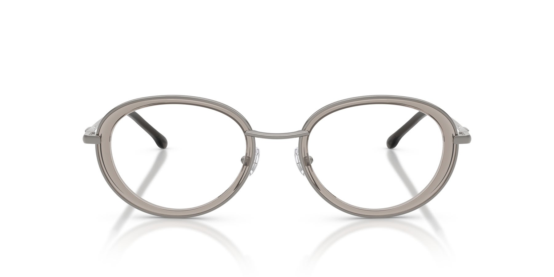 Eyeglasses Diesel DL 5010 (1003) color gunmetal shape oval lenses lente demo