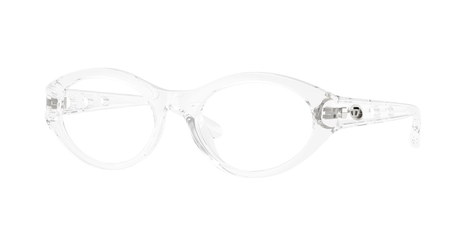 Eyeglasses Diesel DL 6002U (2005) color cristallo lucido shape oval lenses lente demo