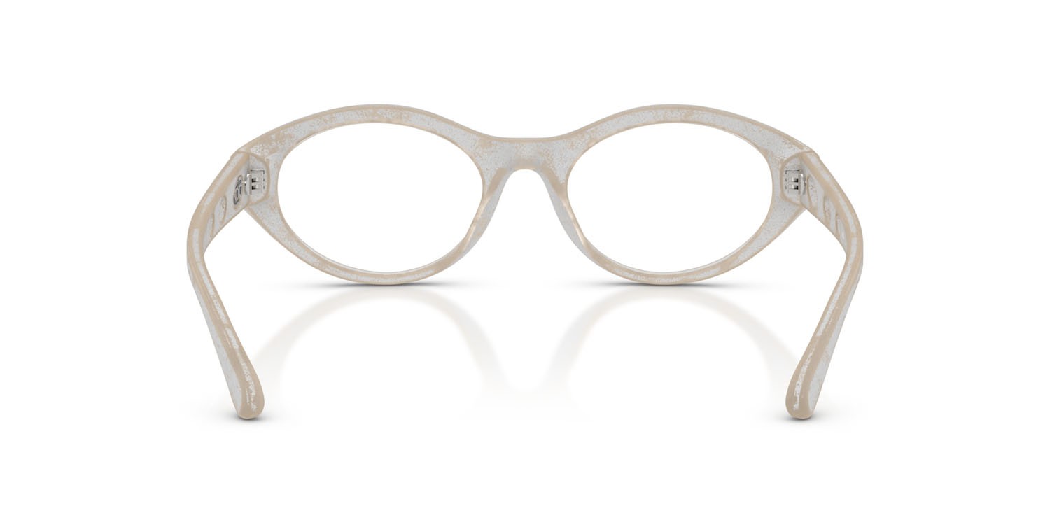 Eyeglasses Diesel DL 6002U (2016) color argento sporco shape oval lenses lente demo
