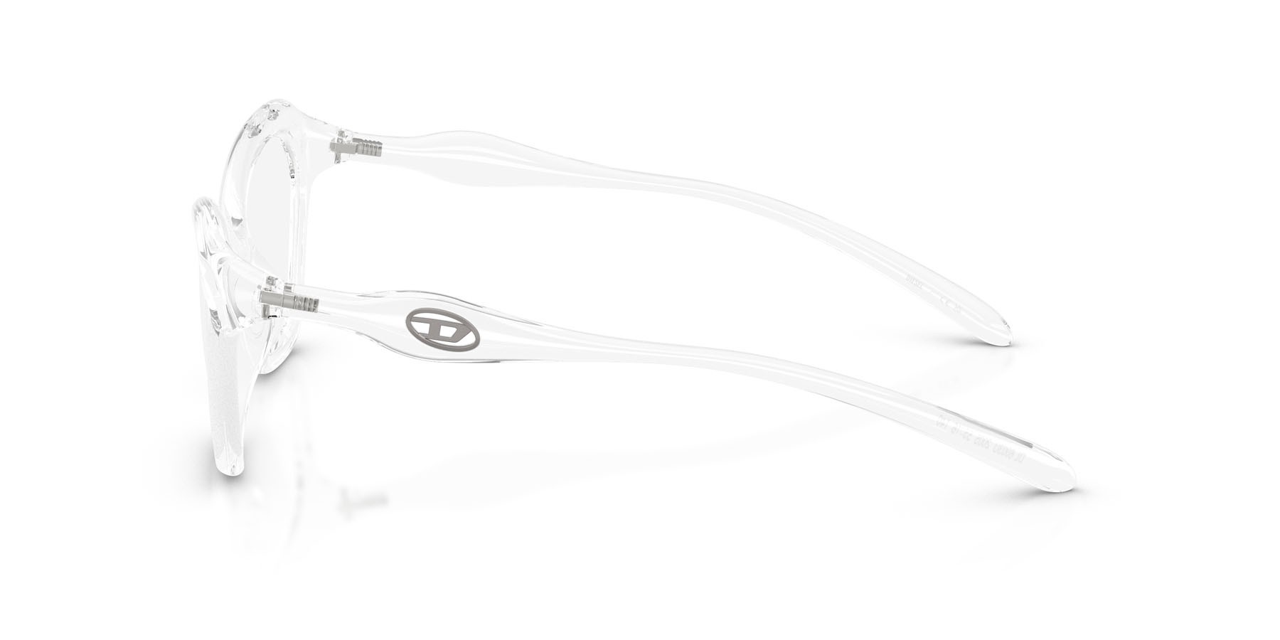 Eyeglasses Diesel DL 6003U (2005) color cristallo shape cat eye lenses lente demo