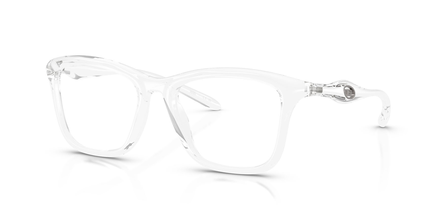 Eyeglasses Diesel DL 6004U (2005) color cristallo shape square lenses lente demo