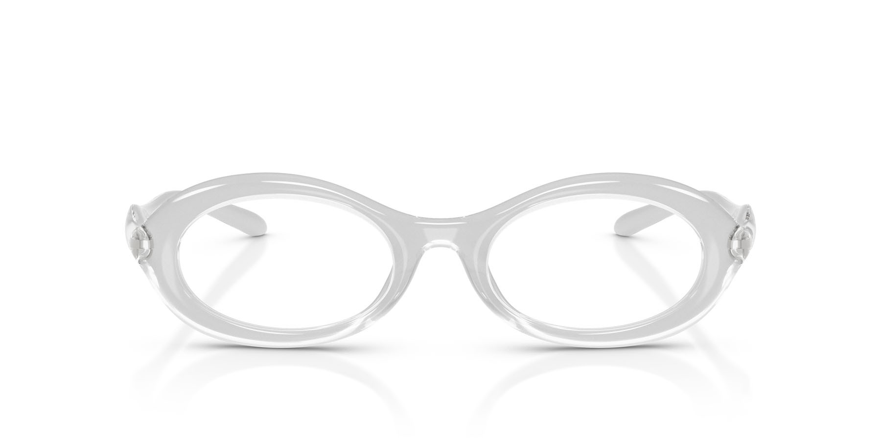 Eyeglasses Diesel DL 6005U (2029) color metallic crystal shape oval lenses lente demo