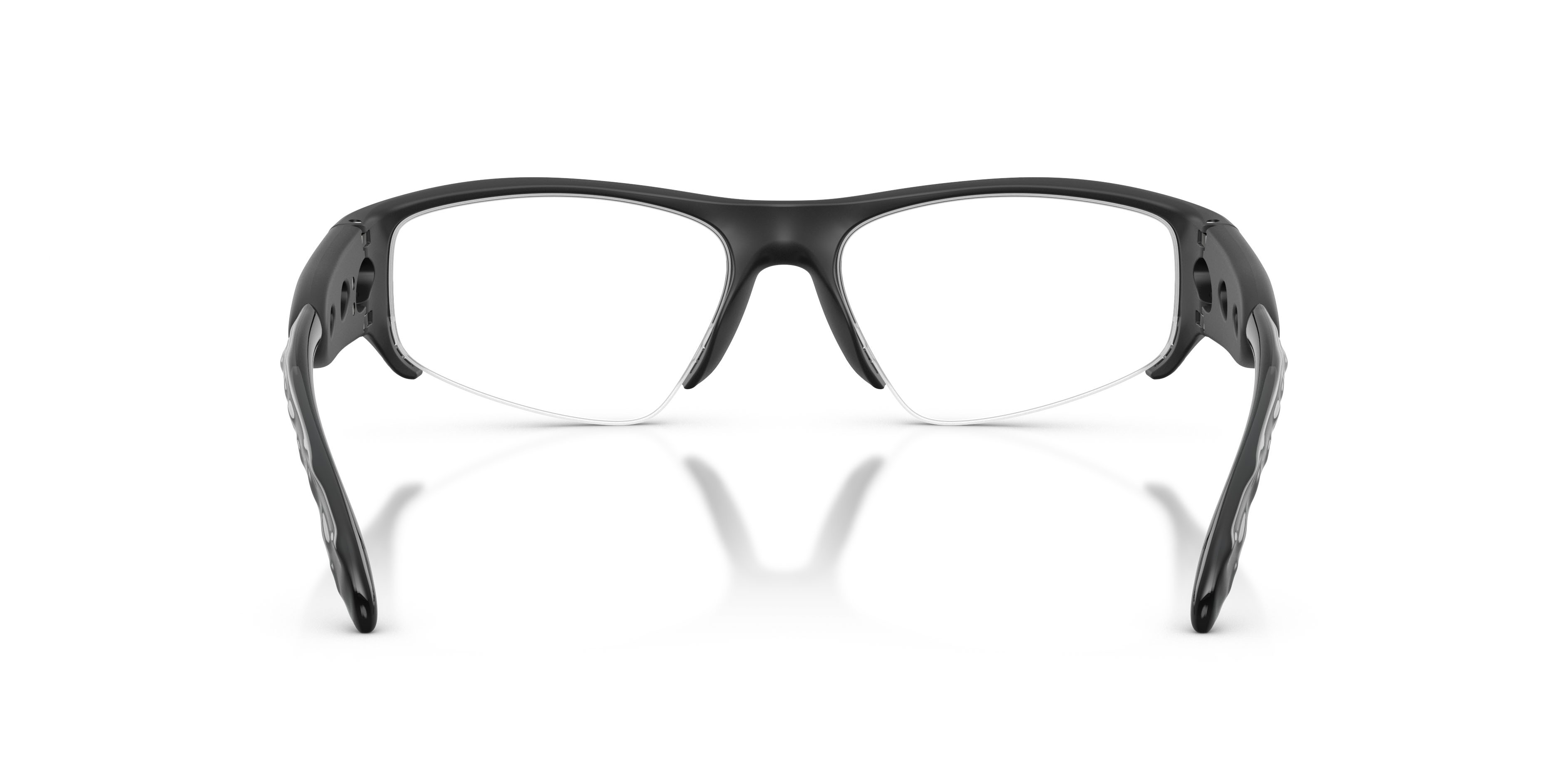 Occhiali da vista Diesel DL 6009U (2002) colore transparent crystal solid black forma quadrato lenti lente demo