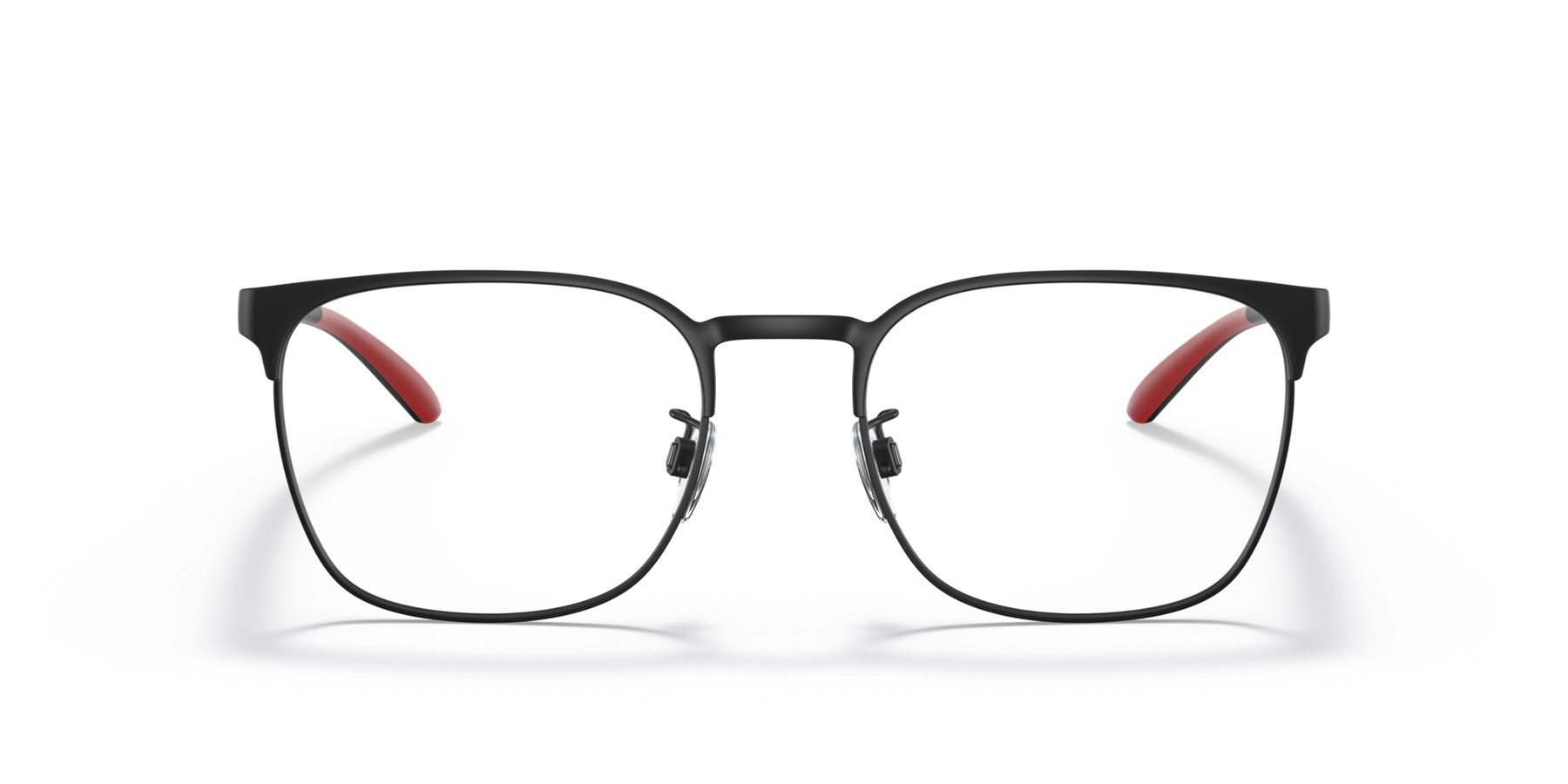 Occhiali da vista Emporio Armani EA 1135D (3001) colore nero opaco forma quadrato lenti lente demo