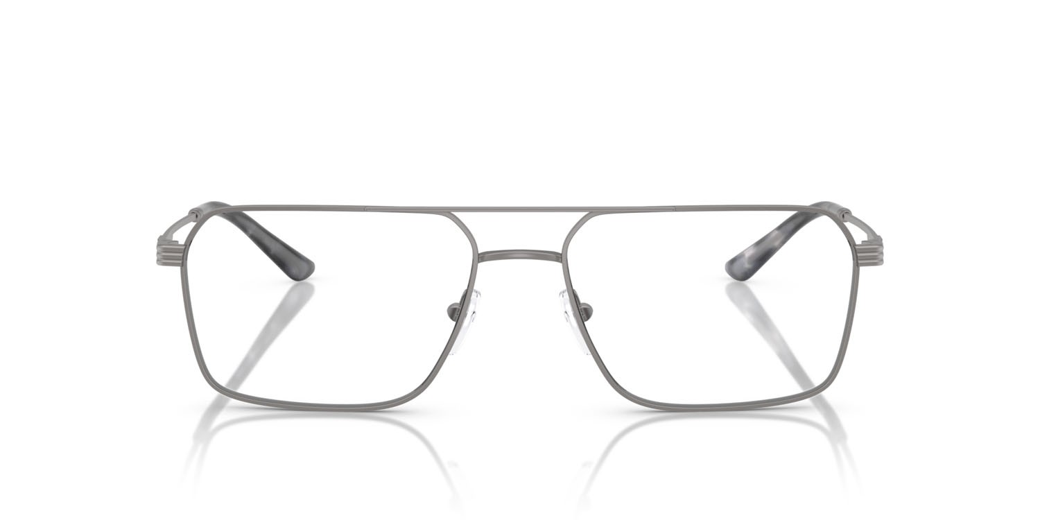 Occhiali da vista Emporio Armani EA 1166 (3003) colore gunmetal opaco forma quadrato lenti lente demo