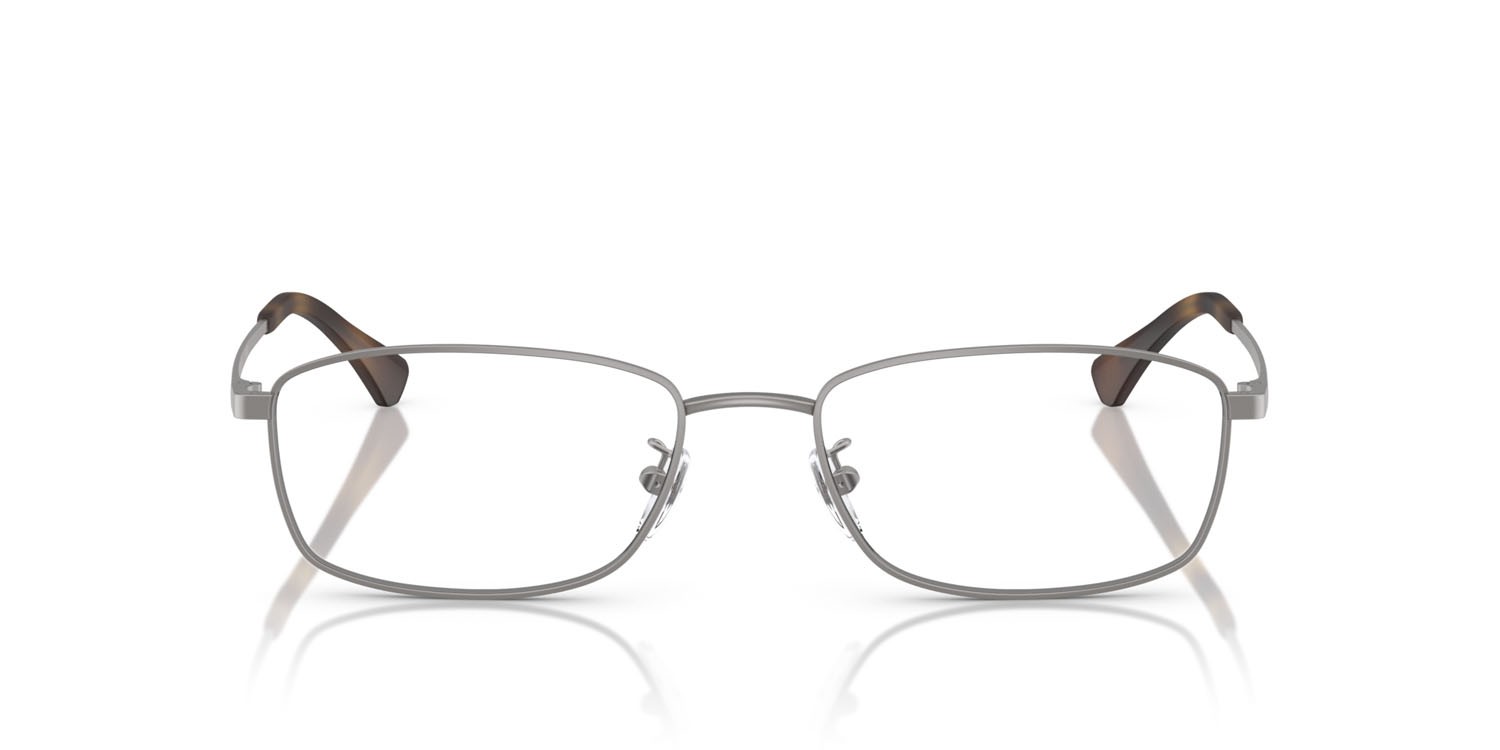 Occhiali da vista Emporio Armani EA 1169D (3003) colore gunmetal opaco forma quadrato lenti lente demo
