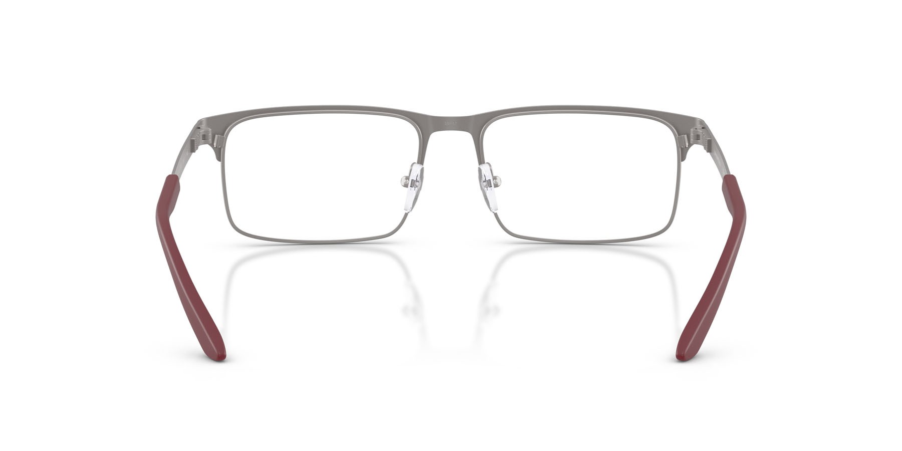 Occhiali da vista Emporio Armani EA 1170 (3003) colore gunmetal opaco forma rettangolare lenti lente demo
