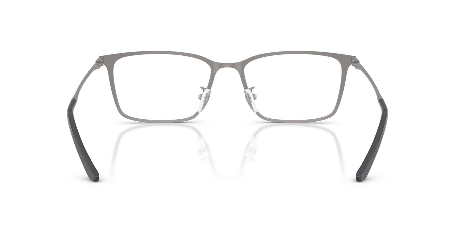 Occhiali da vista Emporio Armani EA 1173D (3003) colore gunmetal opaco forma quadrato lenti lente demo