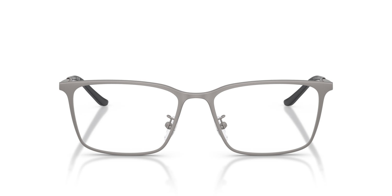 Occhiali da vista Emporio Armani EA 1173D (3003) colore gunmetal opaco forma quadrato lenti lente demo