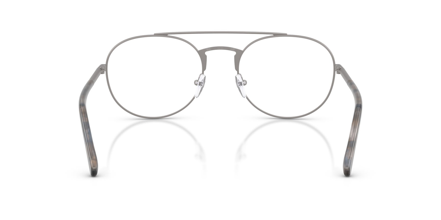 Occhiali da vista Emporio Armani EA 1178 (3003) colore gunmetal opaco forma aviator lenti lente demo
