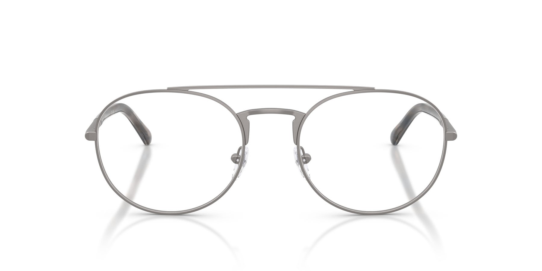 Occhiali da vista Emporio Armani EA 1178 (3003) colore gunmetal opaco forma aviator lenti lente demo