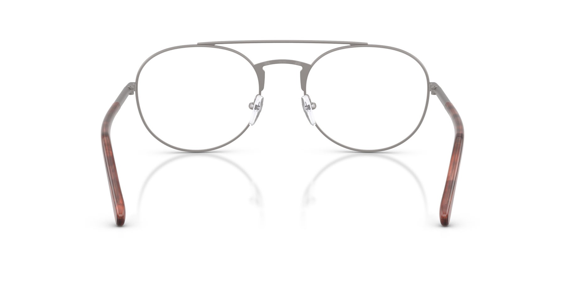 Occhiali da vista Emporio Armani EA 1178 (3423) colore gunmetal opaco forma aviator lenti lente demo