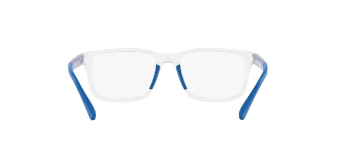 Brillen Emporio Armani EA 3203 (5893) farbe cristallo form quadratisch gläser lente demo