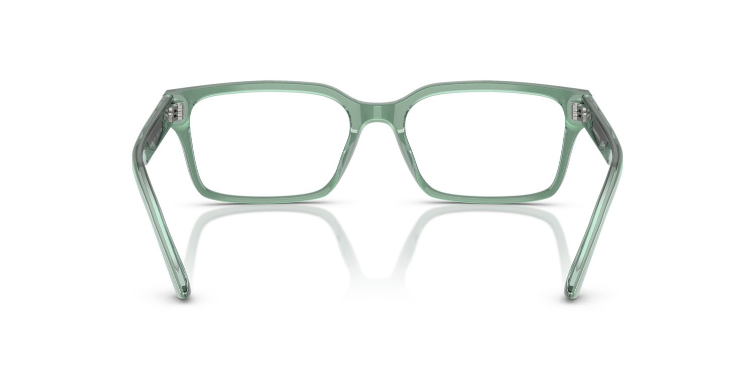 Occhiali da vista Emporio Armani EA 3244 (6176) colore verde iridescente forma rettangolare lenti lente demo