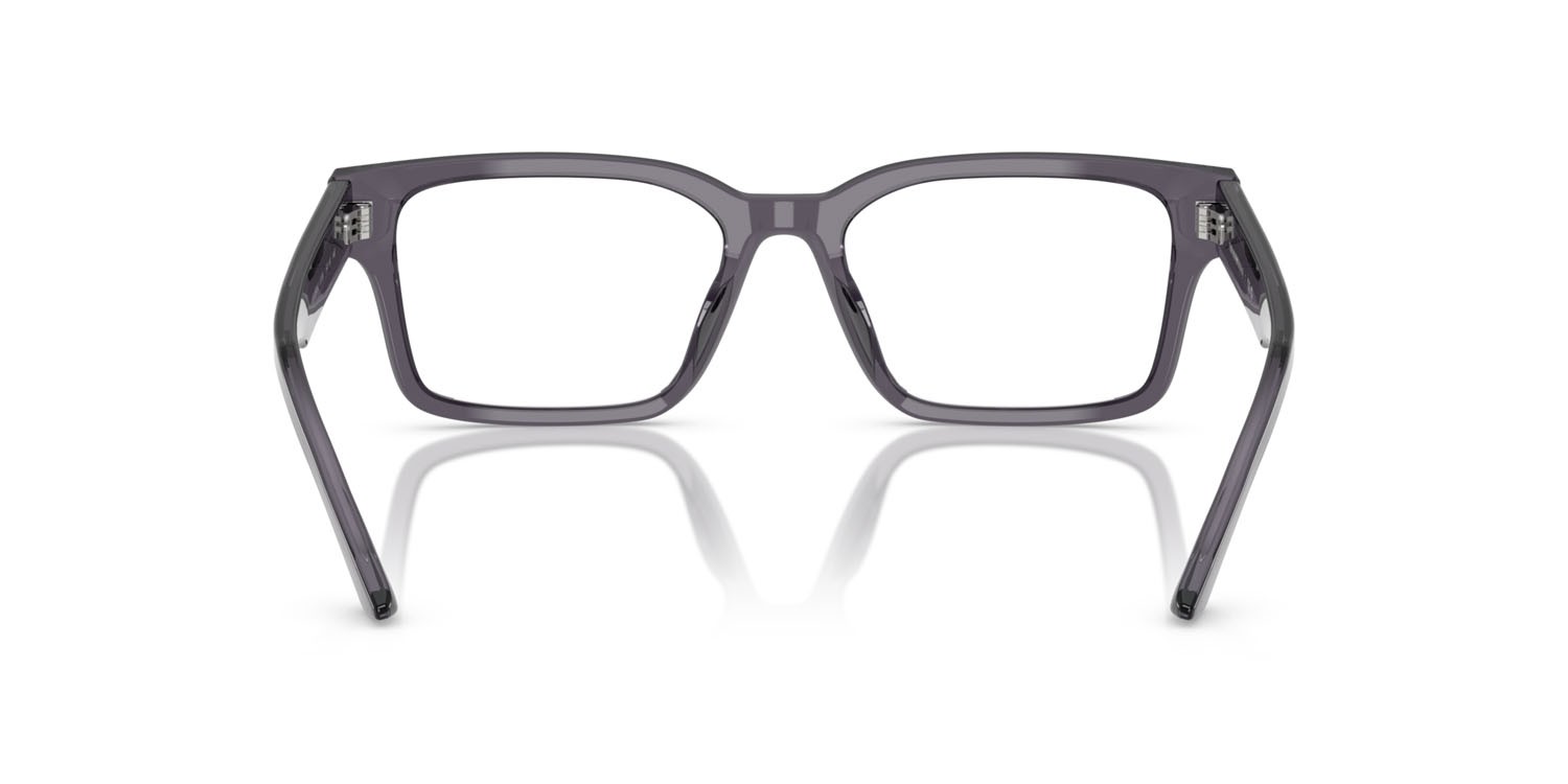 Eyeglasses Emporio Armani EA 3245U (6106) color grigio trasparente shape rectangle lenses lente demo