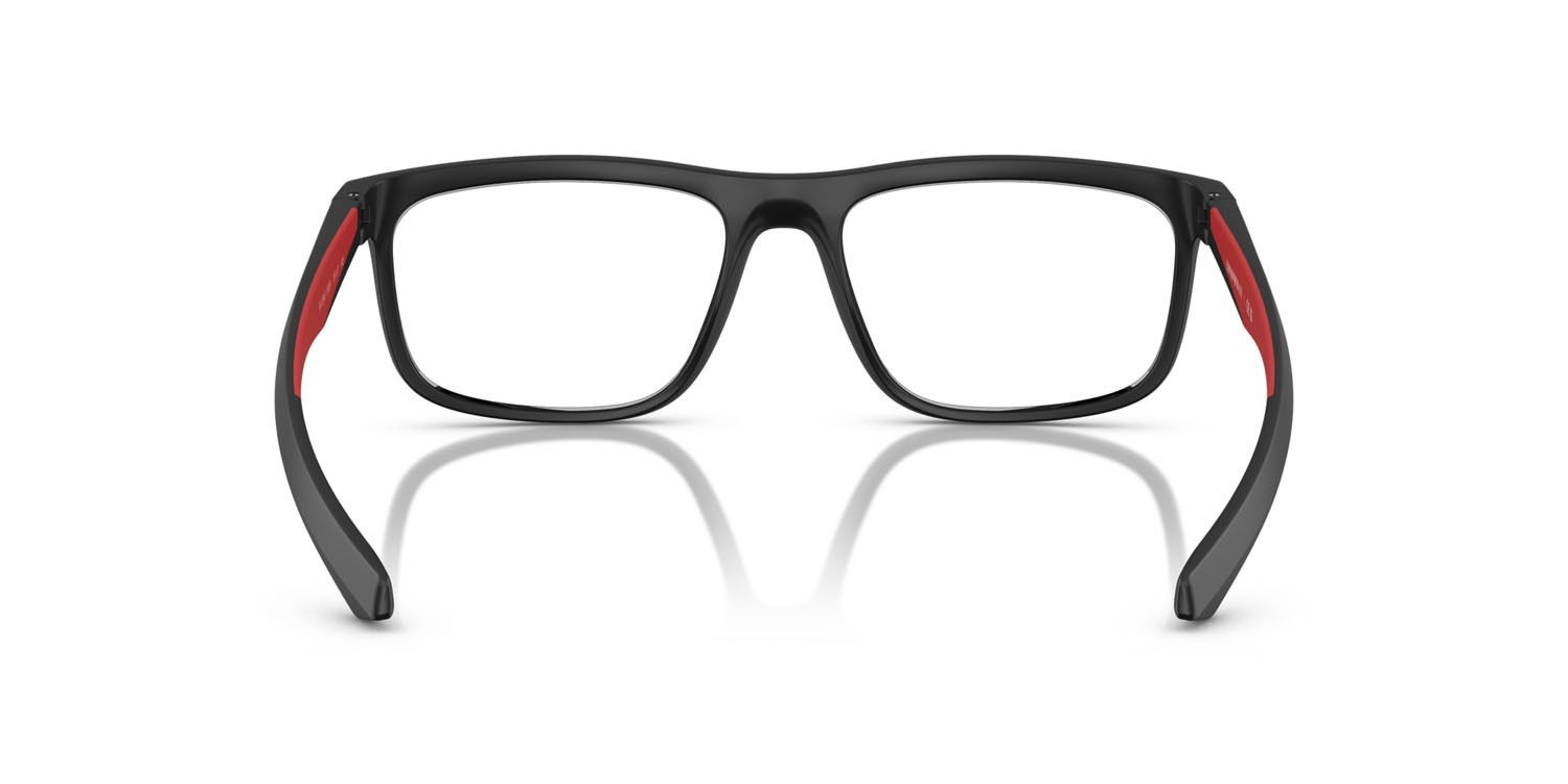 Occhiali da vista Emporio Armani EA 3246 (5009) colore nero opaco forma quadrato lenti lente demo