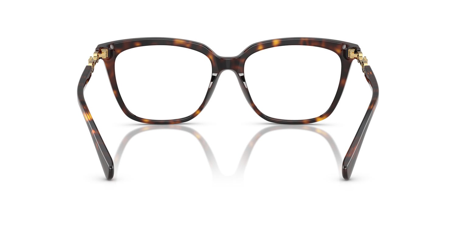 Eyeglasses Emporio Armani EA 3248 (5026) color havana lucido shape cat eye lenses lente demo