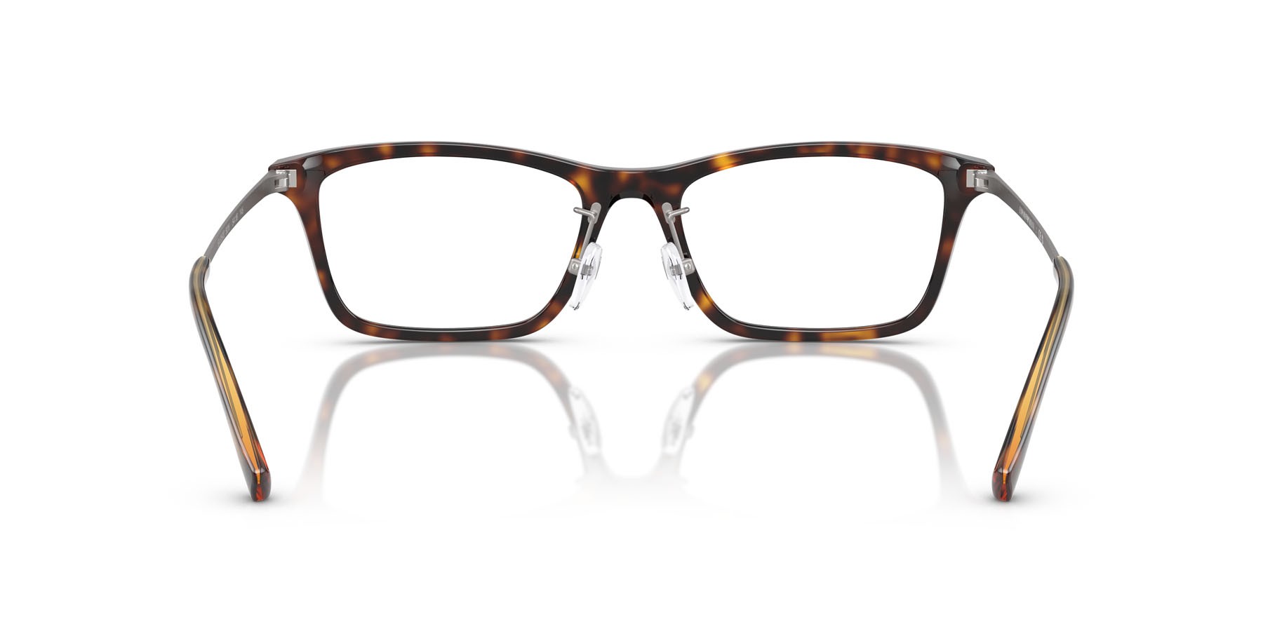 Occhiali da vista Emporio Armani EA 3252D (5026) colore havana lucido forma rettangolare lenti lente demo
